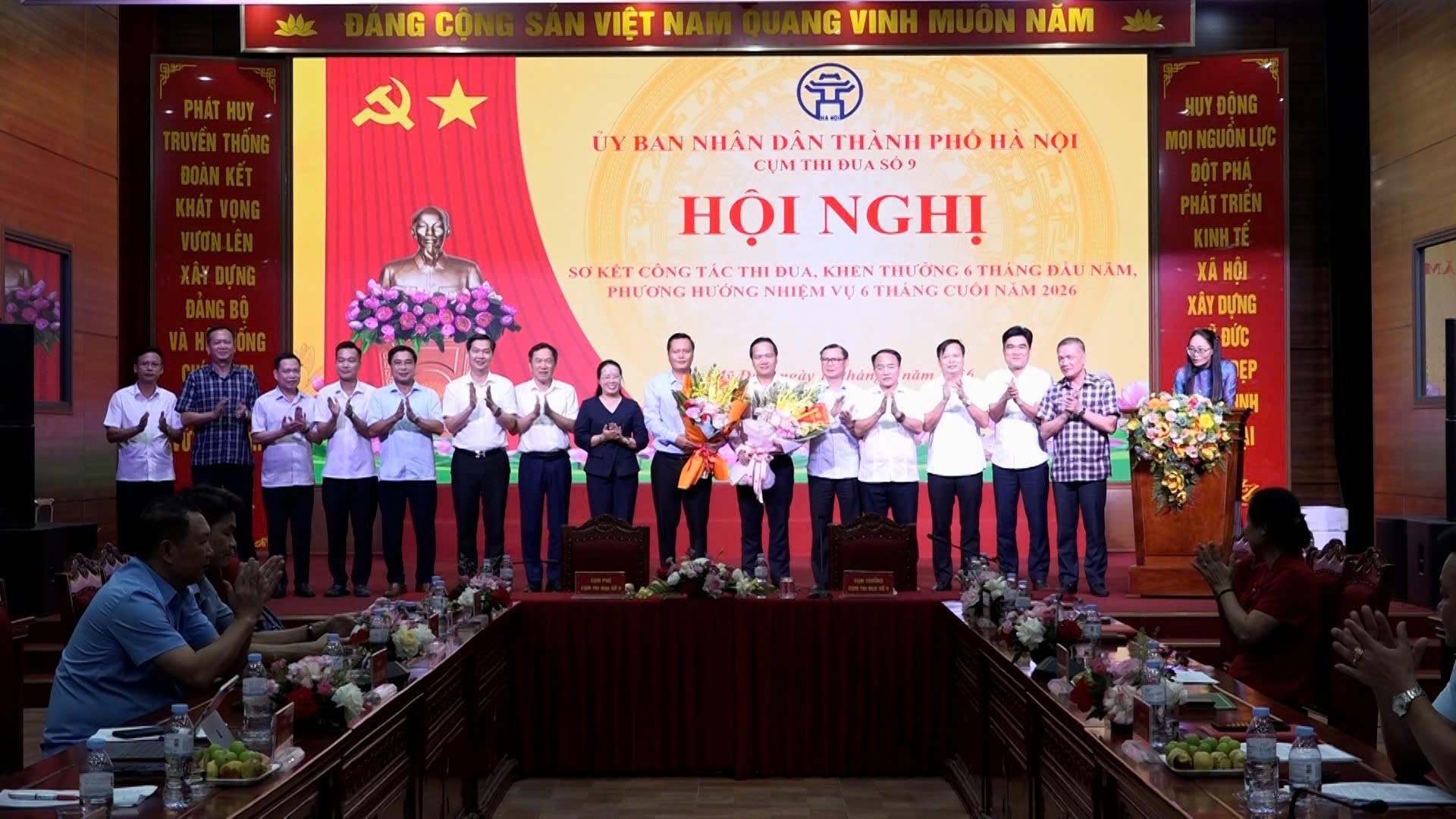 Cụm thi đua số 9 thành phố Hà Nội tiếp tục đổi mới phong trào thi đua đẩy mạnh cải cách hành chính, chuyển đổi số