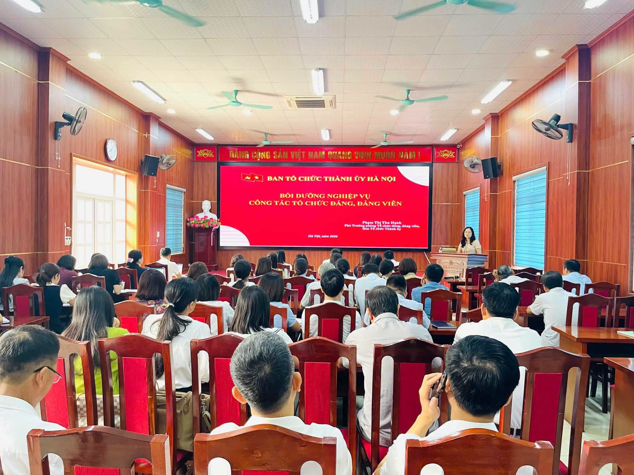 Xã Liên Minh nâng kỹ năng nghiệp vụ cho cán bộ xây dựng Đảng từ những tình huống ở cơ sở