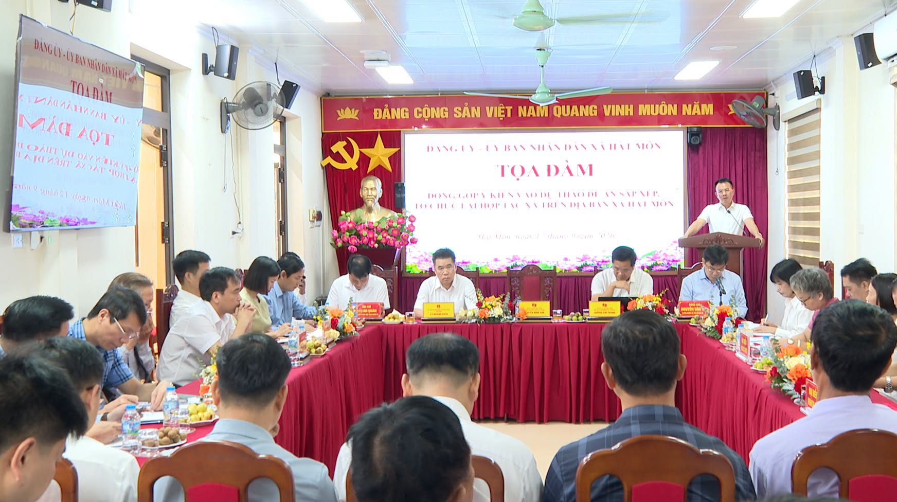 Xã Hát Môn dự kiến tổ chức lại 7 hợp tác xã nông nghiệp thành 2 hợp tác xã dịch vụ tổng hợp