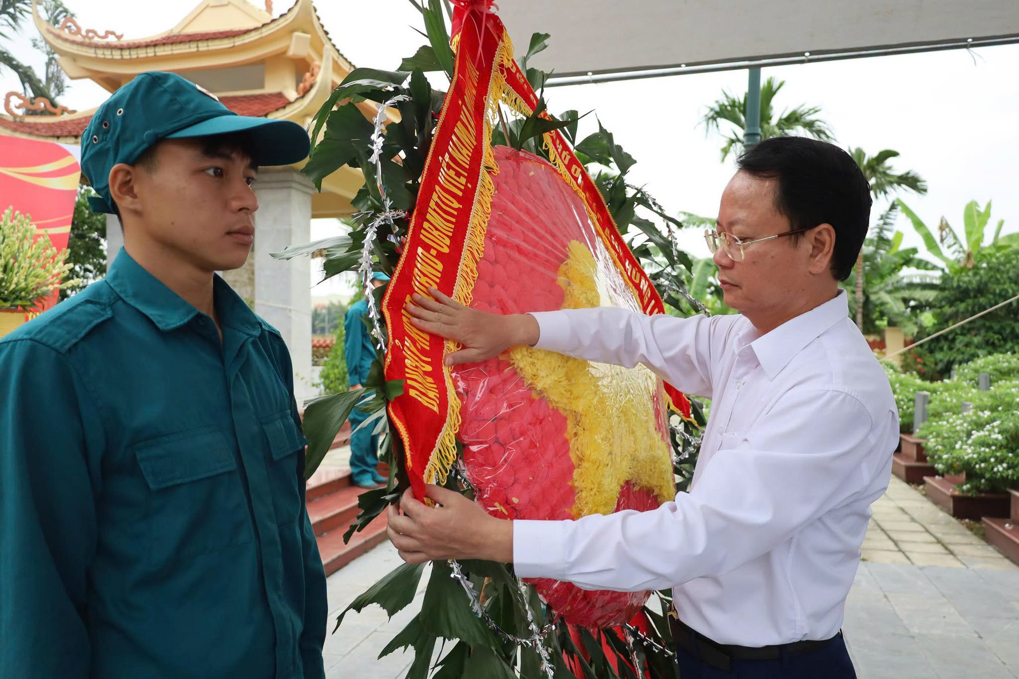 Xã Quảng Oai triển khai lấy mẫu AND xác định danh tính hài cốt liệt sỹ 