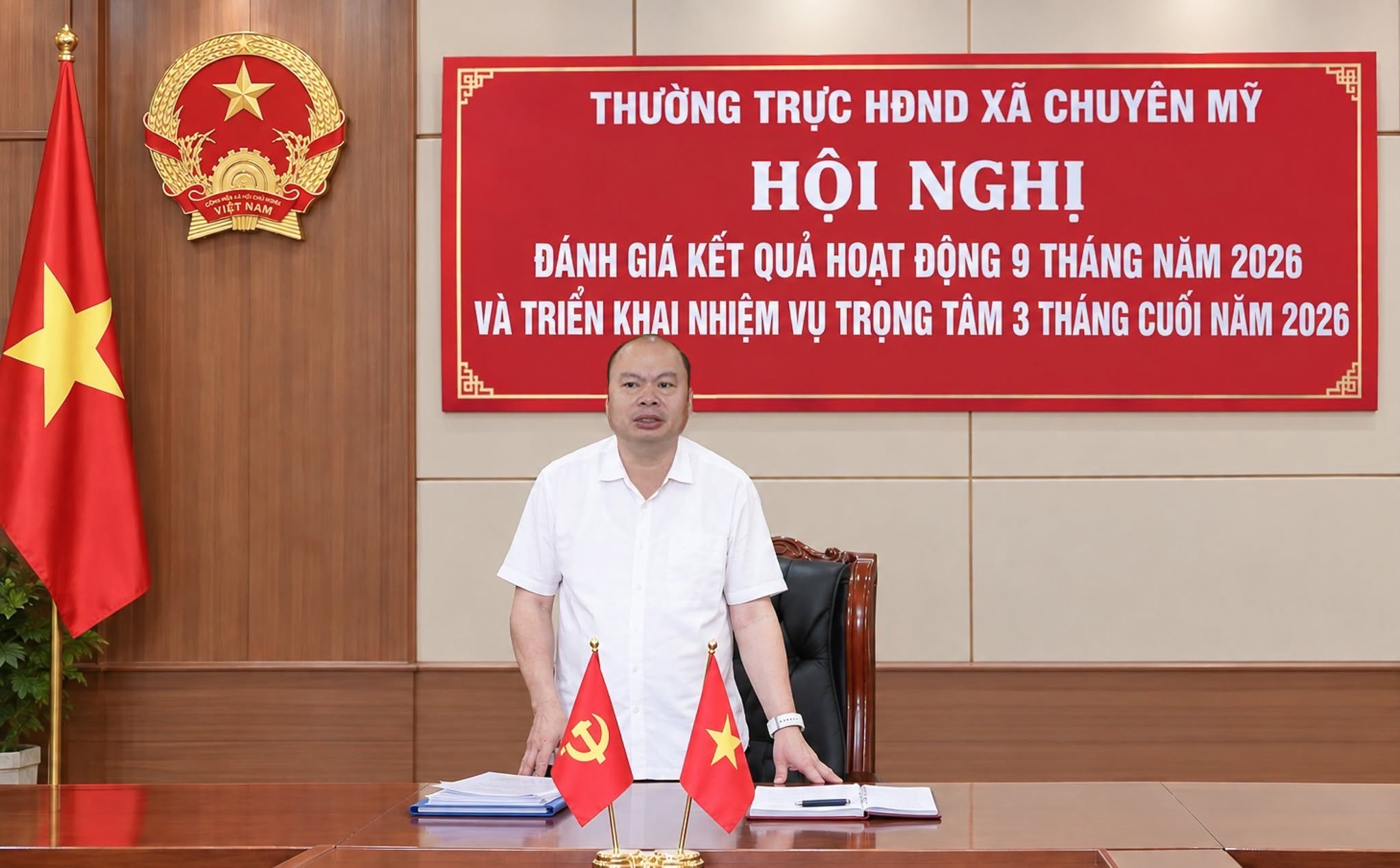 Xã Chuyên Mỹ nâng cao hiệu lực giám sát, quyết liệt đôn đốc giải quyết các vấn đề cử tri quan tâm