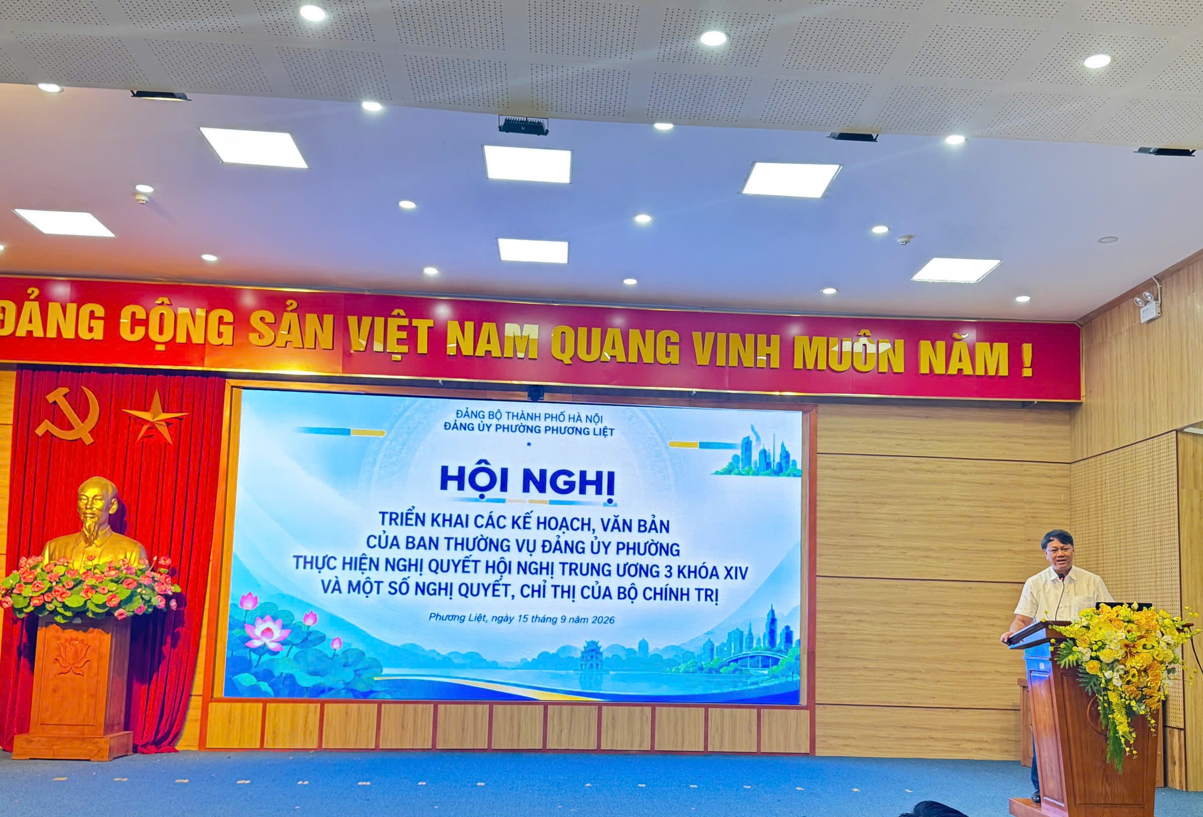 Phường Phương Liệt đưa nghị quyết vào hành động, gắn trách nhiệm với từng nhiệm vụ cụ thể