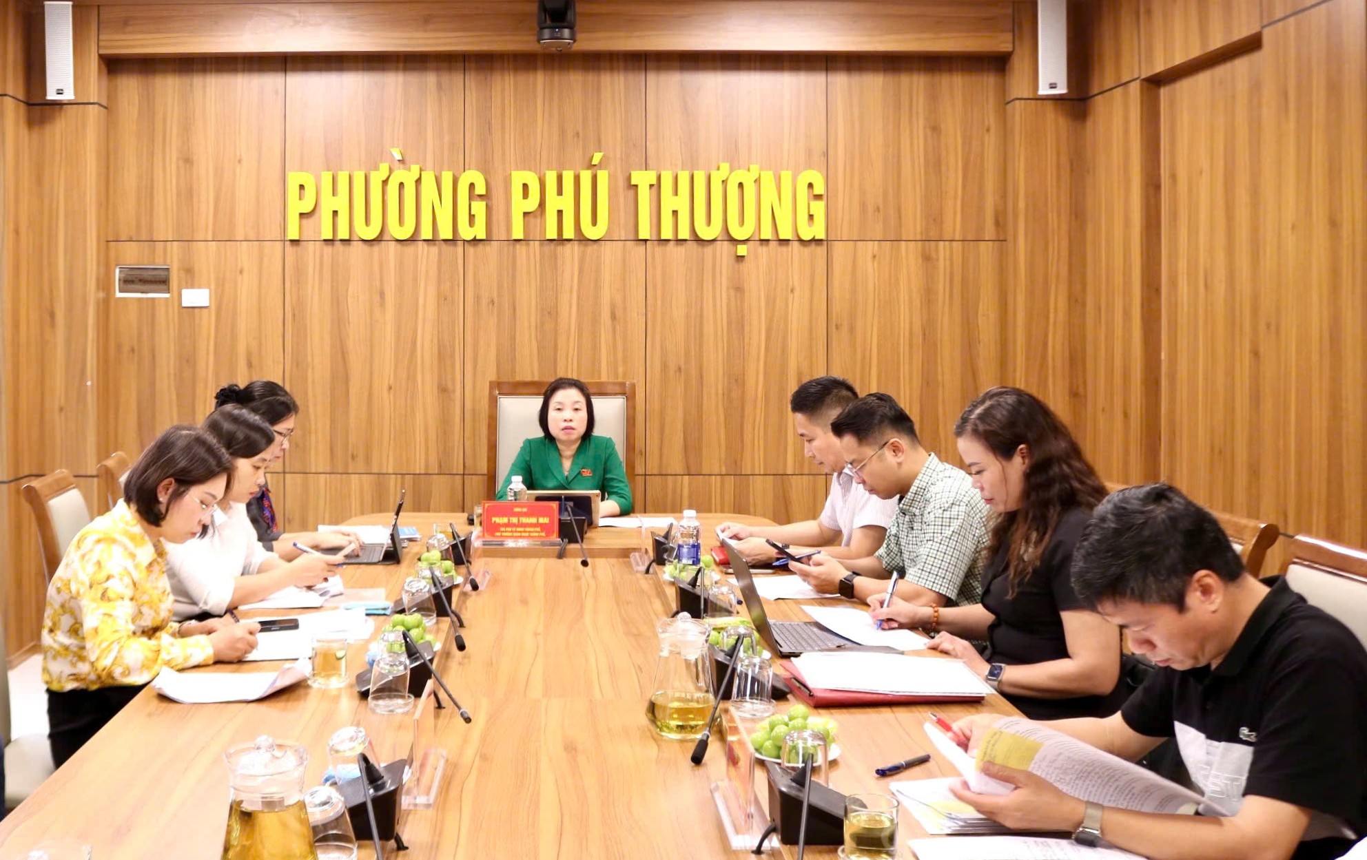 Phó Chủ tịch HĐND Thành phố Phạm Thị Thanh Mai tiếp công dân tại phường Phú Thượng: Rà soát kiến nghị của công dân, làm rõ những vướng mắc vượt thẩm quyền