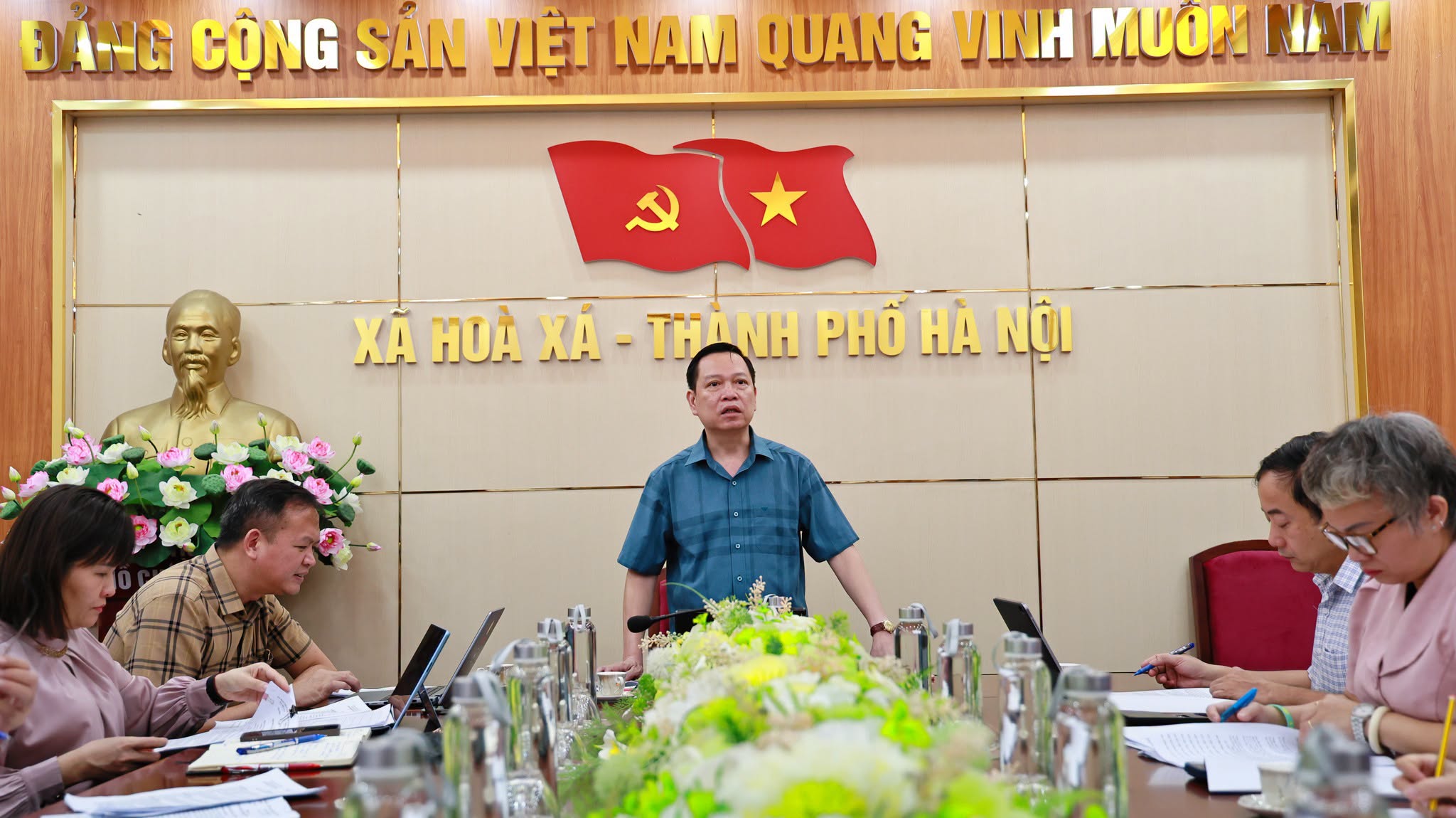 Xã Hòa Xá rà soát 18 hợp tác xã nông nghiệp, hướng tới sắp xếp tinh gọn, hiệu quả