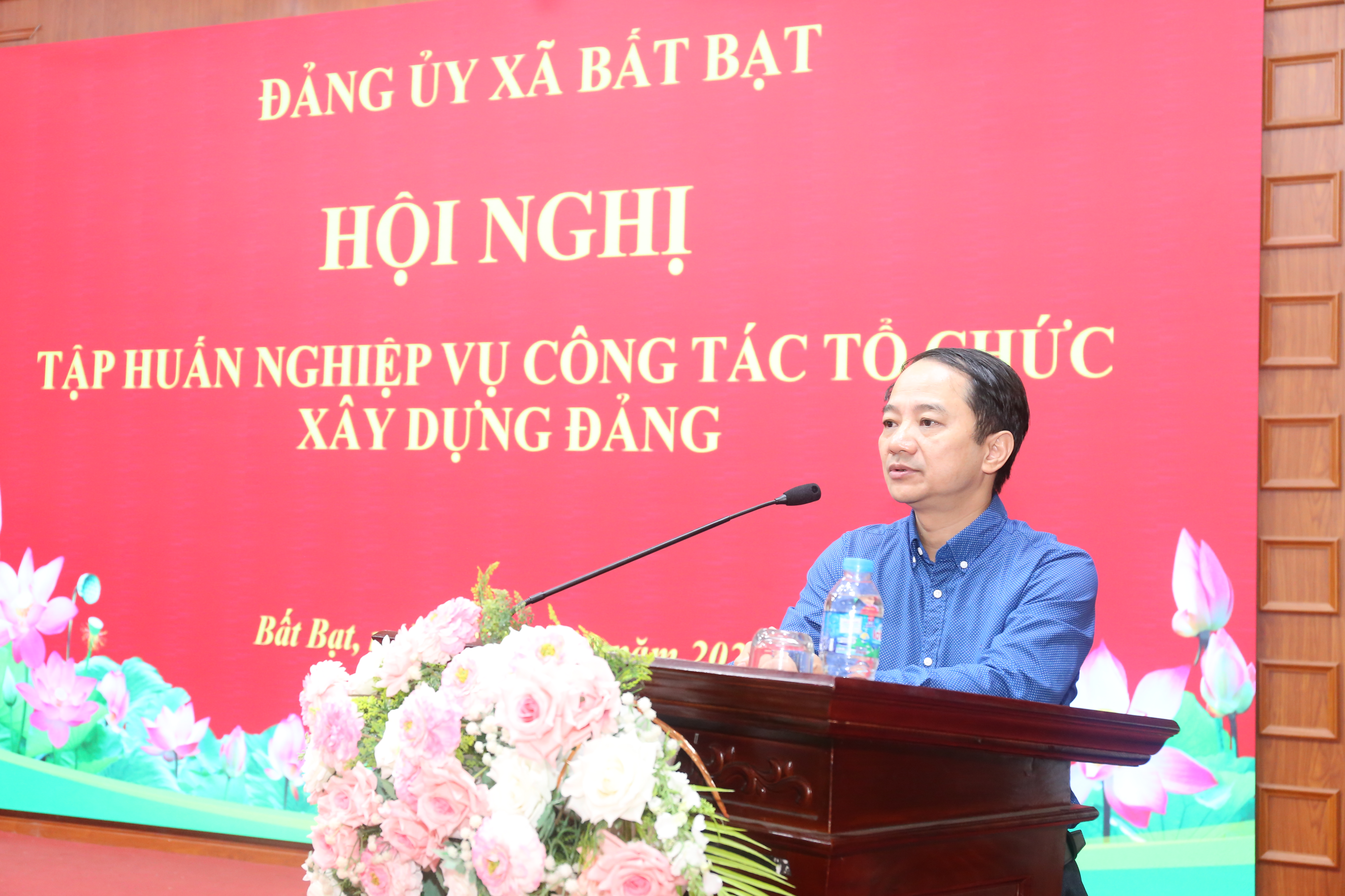 Xã Bất Bạt cập nhật nghiệp vụ xây dựng Đảng, tháo gỡ vướng mắc từ cơ sở