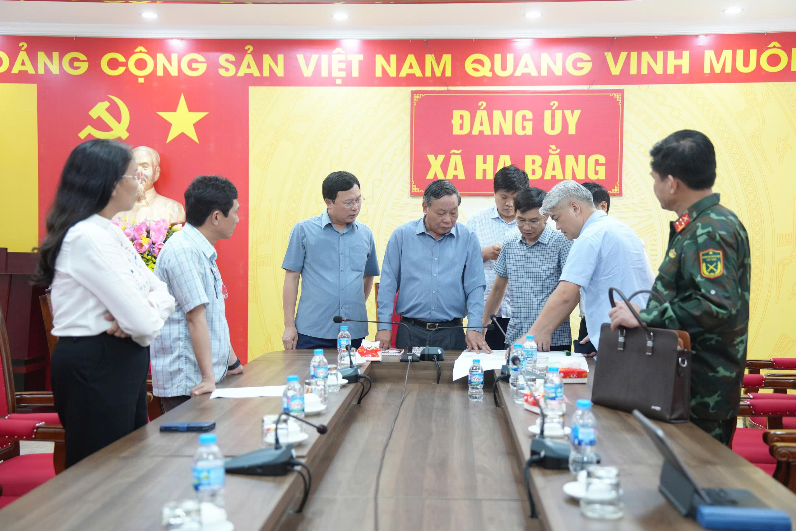 Xã Hạ Bằng chủ động ứng phó mưa lũ, di dời 11 hộ dân khỏi khu vực nguy cơ sạt lở
