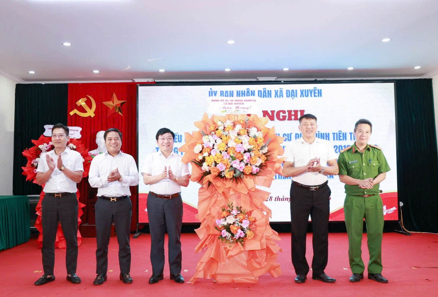 Xã Đại Xuyên giữ vững an ninh từ cơ sở, tập trung xử lý các điểm nghẽn về trật tự đô thị