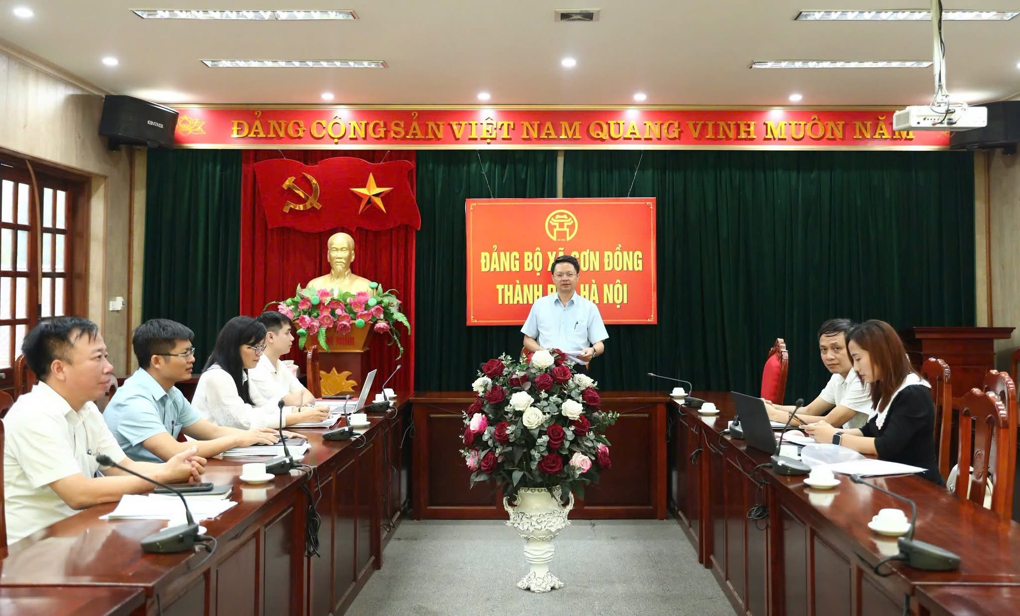 Xã Sơn Đồng: Đẩy mạnh chuyển đổi số, tháo gỡ điểm nghẽn, nâng cao hiệu quả hệ thống chính trị