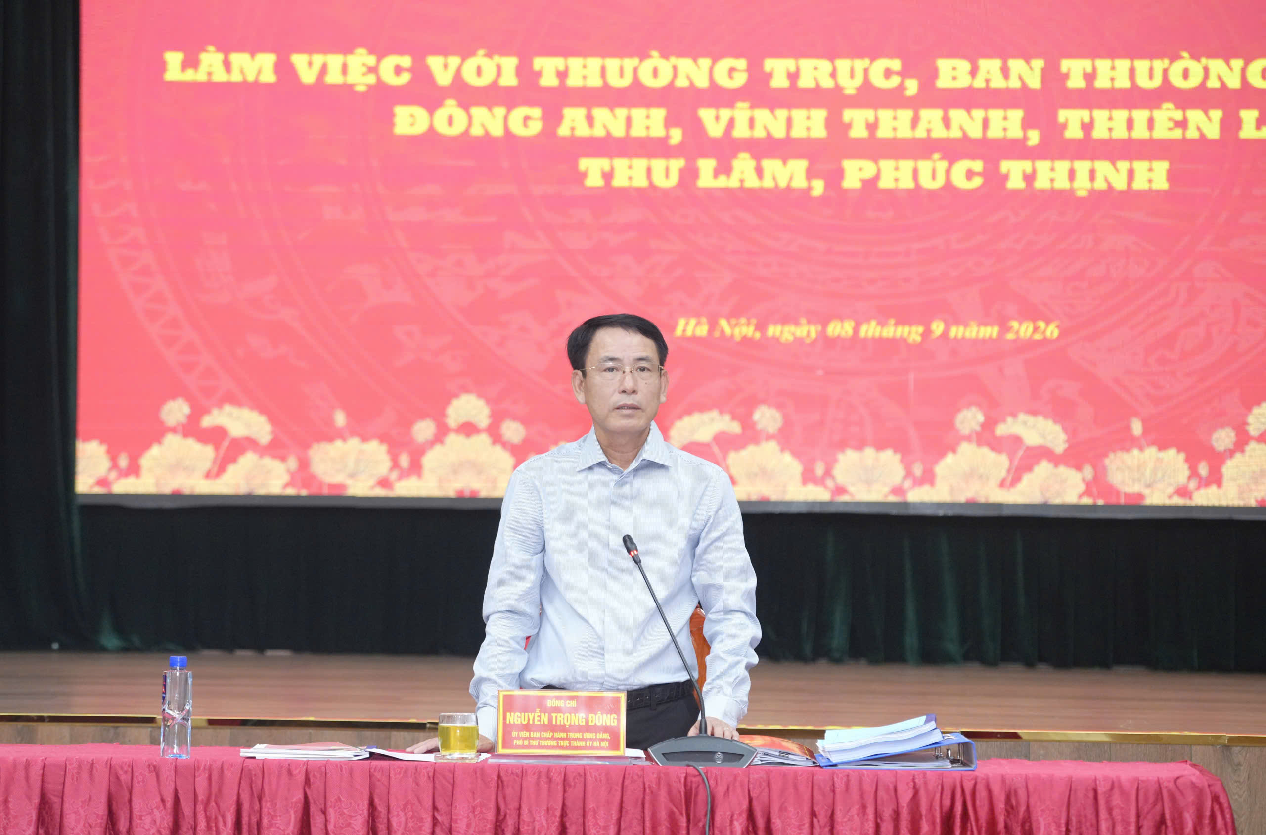 Triển khai thực chất mô hình “xã, phường xã hội chủ nghĩa”, phát huy giá trị sông Thiếp
