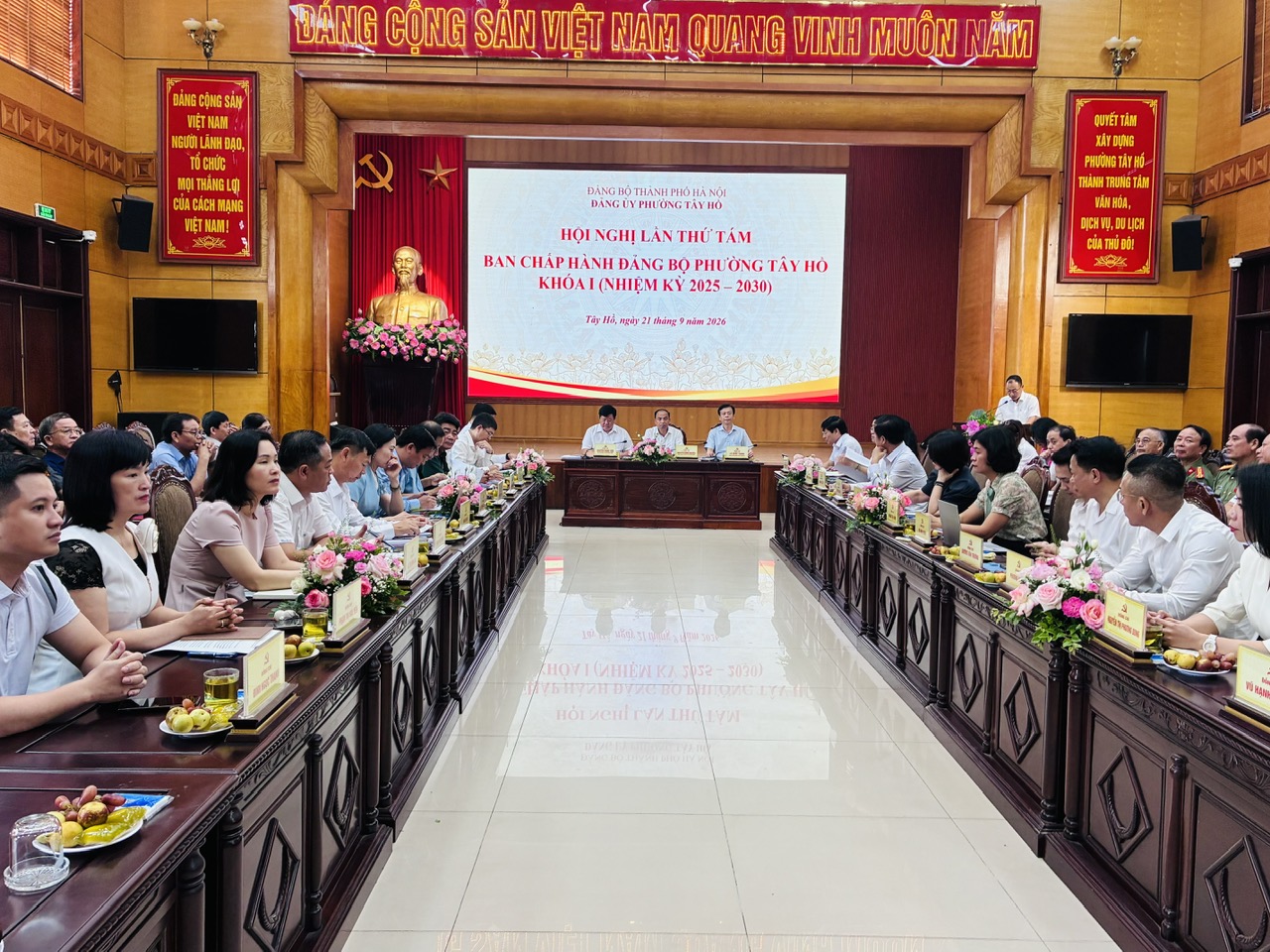 Phường Tây Hồ quyết tâm giải quyết dứt điểm các điểm nghẽn, hoàn thành các chỉ tiêu, nhiệm vụ kế hoạch đề ra trong năm 2026