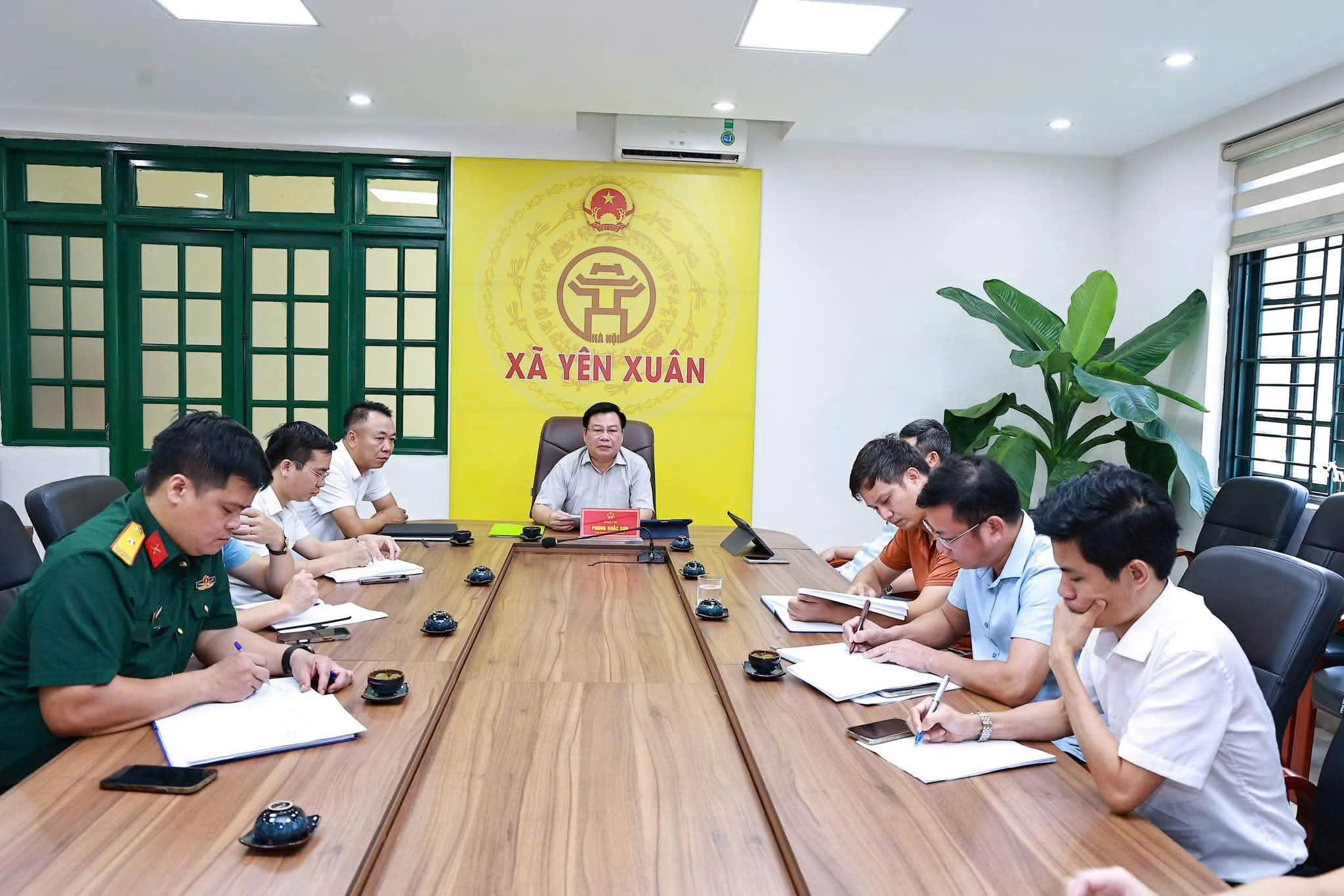 Xã Yên Xuân tăng tốc hoàn thiện Đồ án Quy hoạch chung, phấn đấu chốt các mốc trước ngày 30-9
