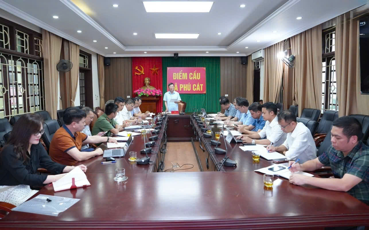 Xã Phú Cát tập trung tháo gỡ “điểm nghẽn” giải phóng mặt bằng