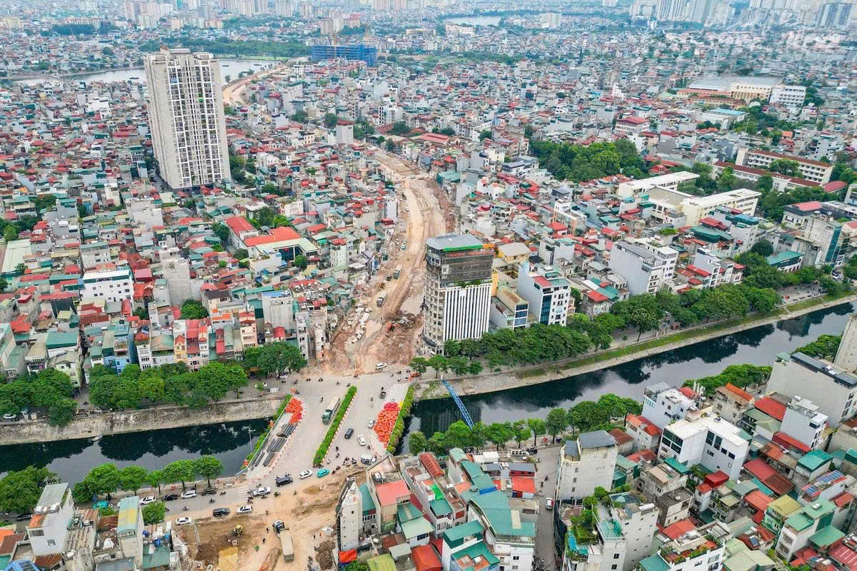 Phường Khương Đình tăng tốc Vành đai 2,5, phấn đấu thông xe kỹ thuật trước ngày 10-10