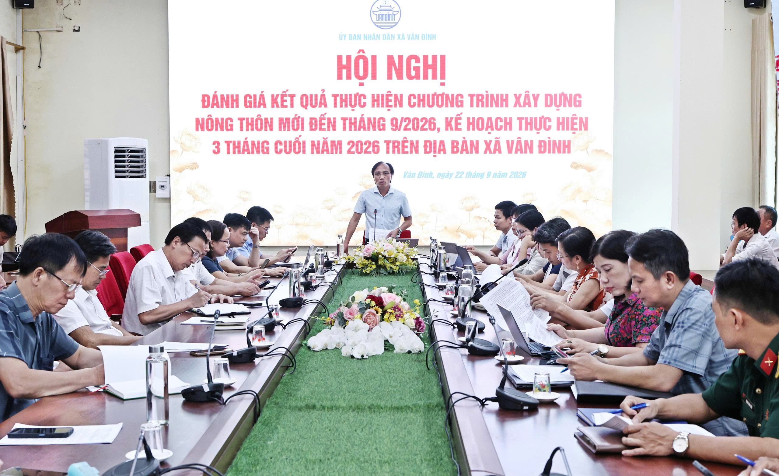 Xã Vân Đình tăng tốc hoàn thiện các tiêu chí xây dựng nông thôn mới