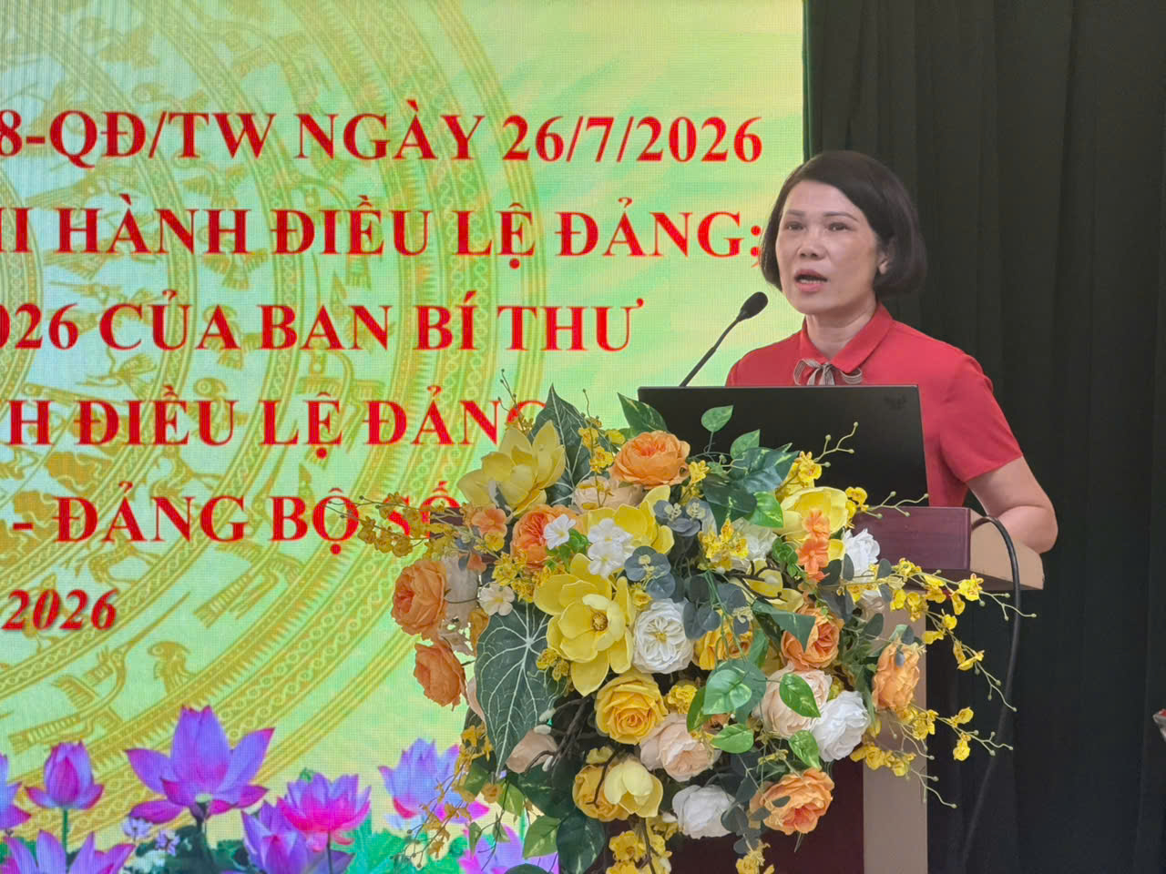 Đảng ủy phường Yên Hòa triển khai quy định mới về công tác xây dựng Đảng, hướng dẫn mô hình Chi bộ số - Đảng bộ số
