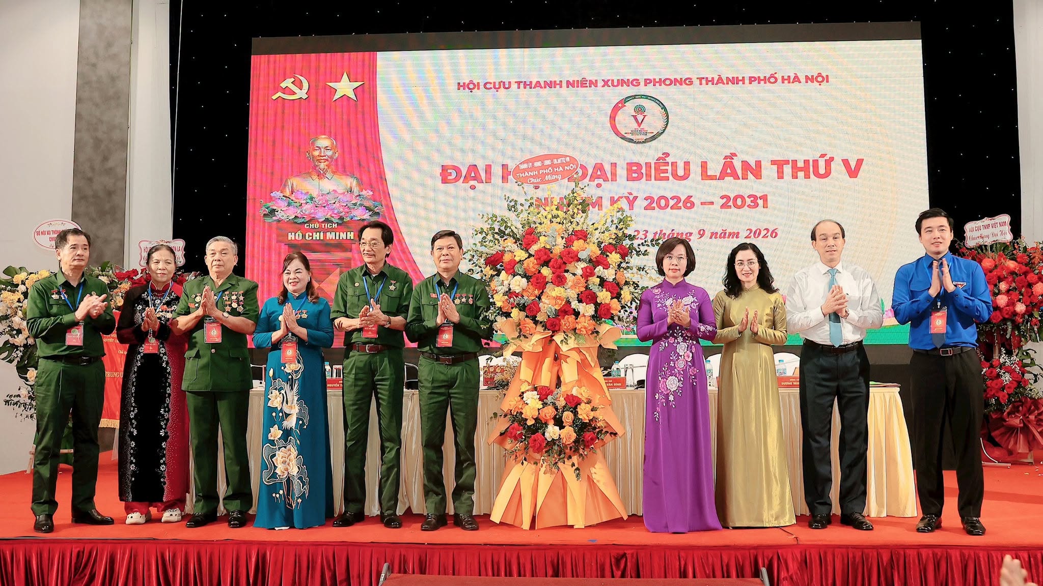 Đại hội đại biểu Hội Cựu thanh niên xung phong thành phố Hà Nội lần thứ V