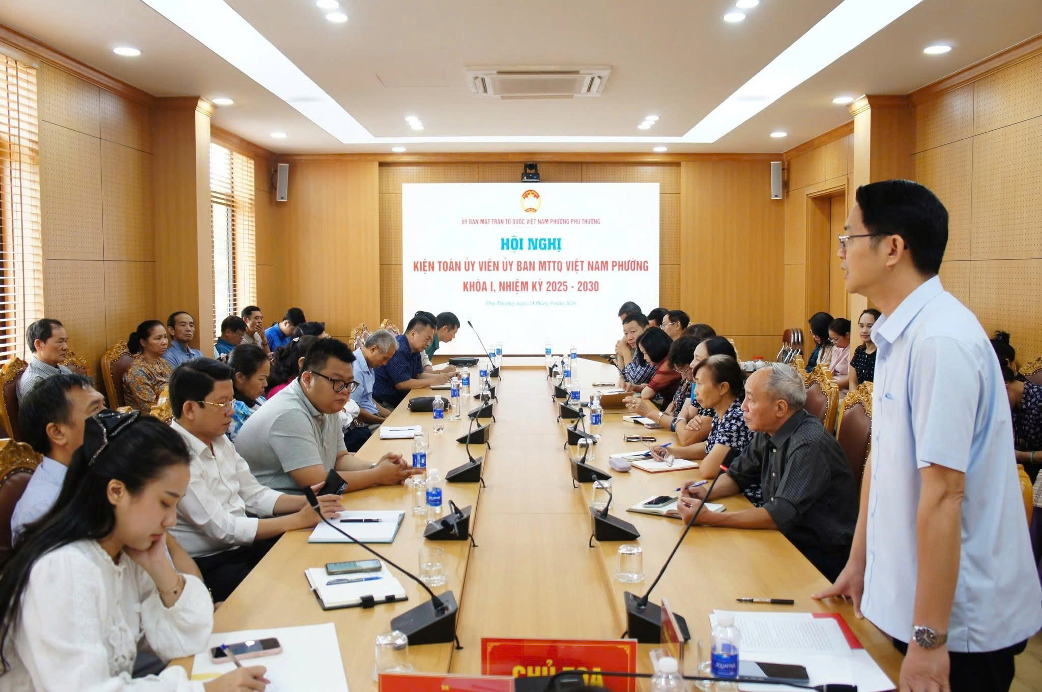 Uỷ ban MTTQ phường Phú Thượng củng cố tổ chức, mở rộng thành phần, nâng cao chất lượng hoạt động 