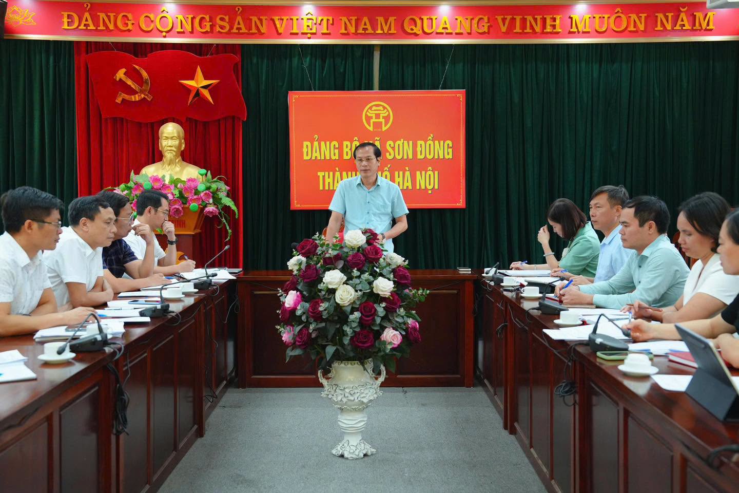 Xã Sơn Đồng giám sát việc thực hiện kết luận, xử lý dứt điểm vụ việc tồn đọng