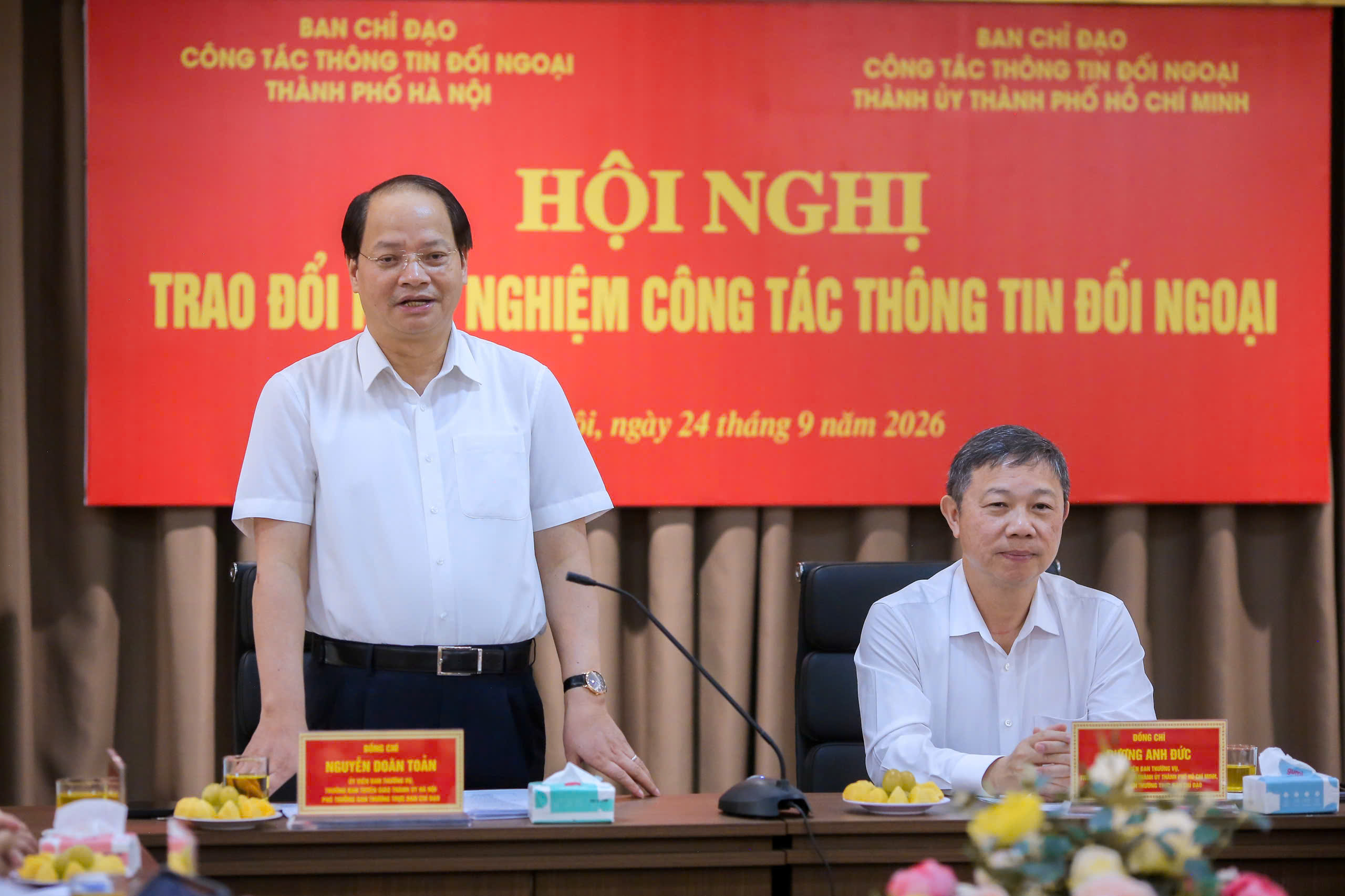 Tăng cường hợp tác, trao đổi kinh nghiệm về công tác thông tin đối ngoại