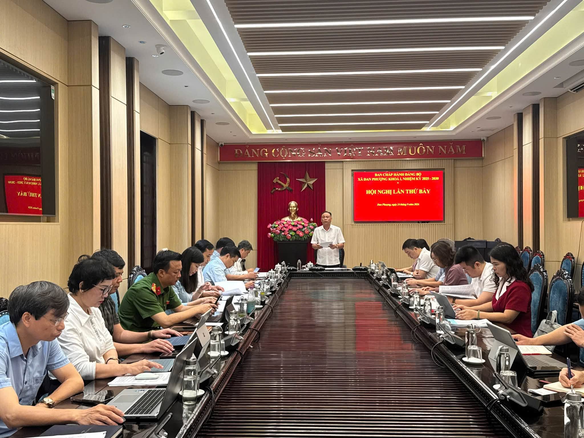 Đảng bộ xã Đan Phượng: Tập trung hoàn thành cao nhất các mục tiêu, nhiệm vụ năm 2026