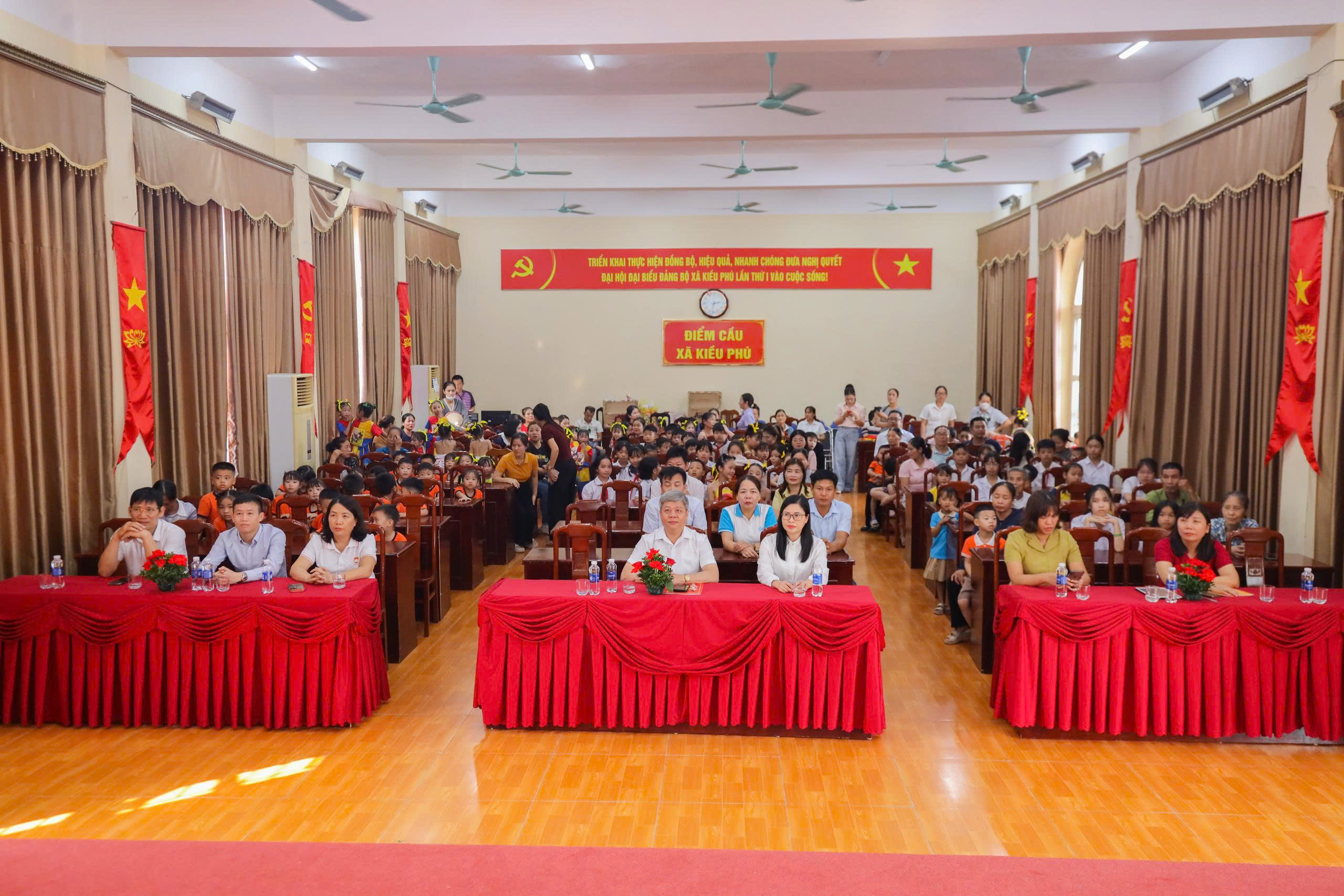 Xã Kiều Phú lan tỏa yêu thương, chăm lo trẻ em dịp Tết Trung thu