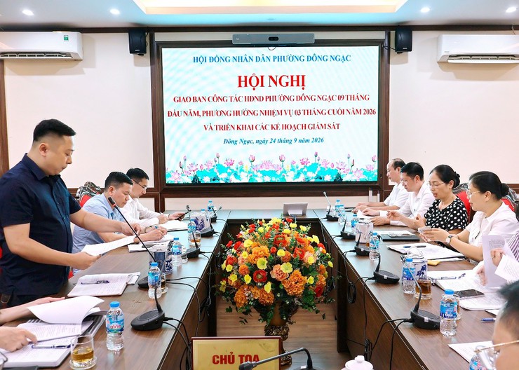 Phường Đông Ngạc nâng cao hiệu lực giám sát, đồng hành cùng chính quyền hoàn thành tốt các mục tiêu phát triển năm 2026