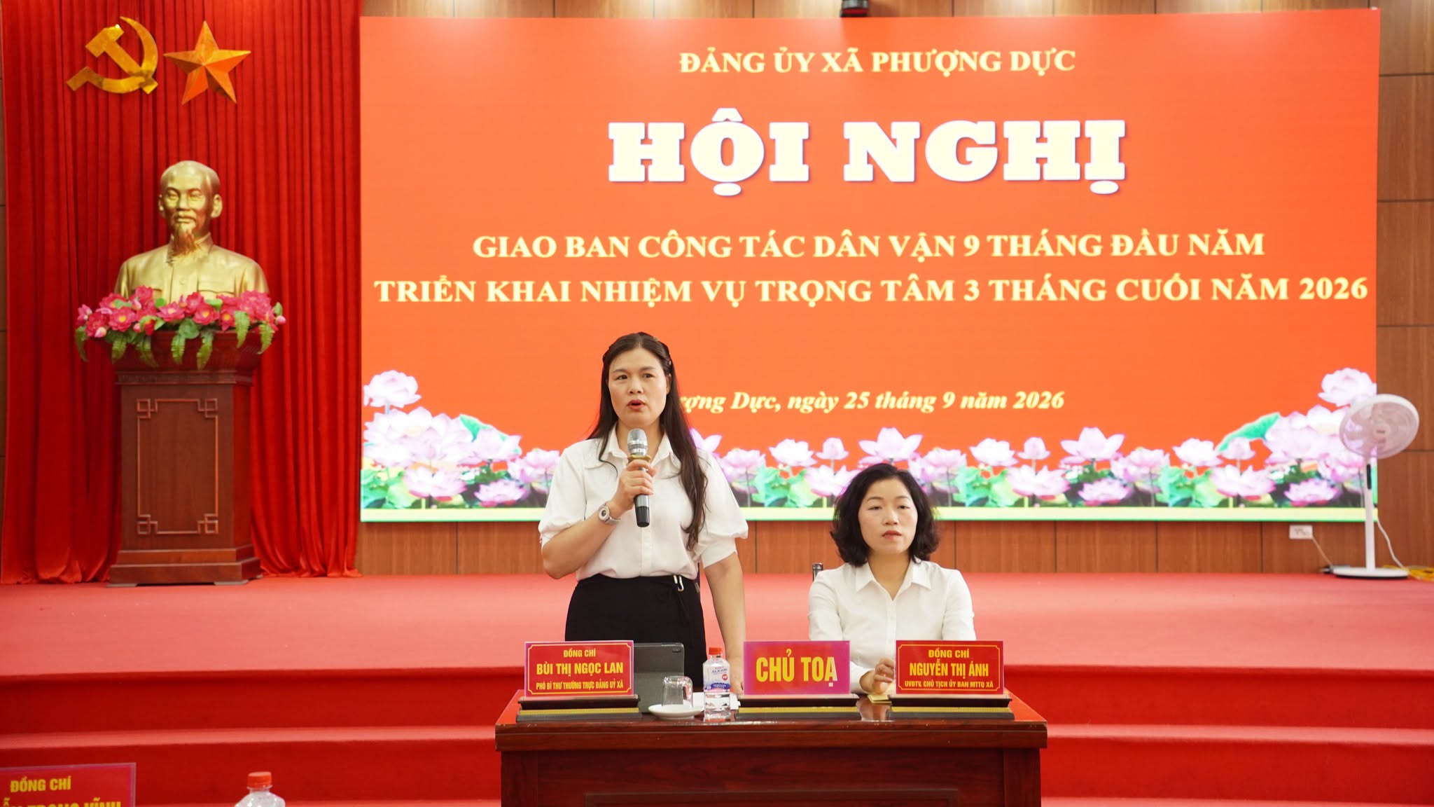 Xã Phượng Dực: Nâng cao hiệu quả công tác dân vận, phấn đấu hoàn thành thắng lợi các mục tiêu năm 2026