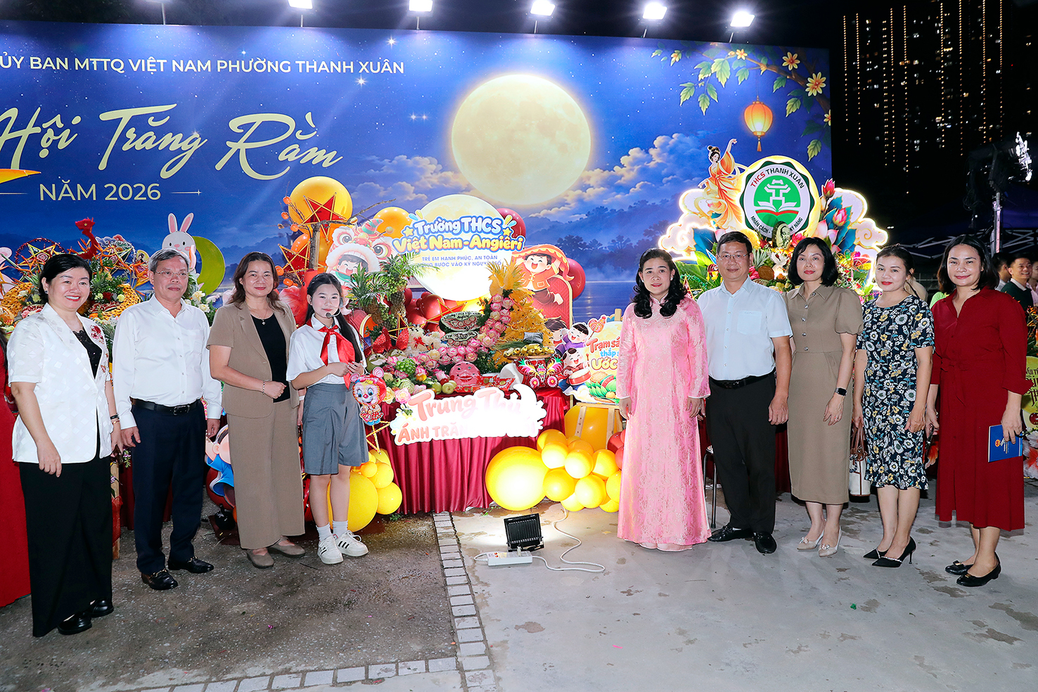 Phường Thanh Xuân lan tỏa yêu thương tới thiếu nhi trong Đêm hội Trăng rằm