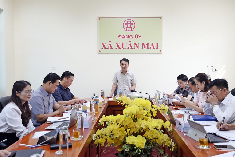 Hội nghị Ban Chấp hành Đảng bộ xã Xuân Mai lần thứ Mười hai: Tập trung hoàn thành các chỉ tiêu năm 2026