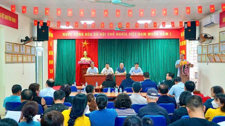 Phường Từ Liêm tạo đồng thuận giải phóng mặt bằng từ đối thoại và công khai chính sách