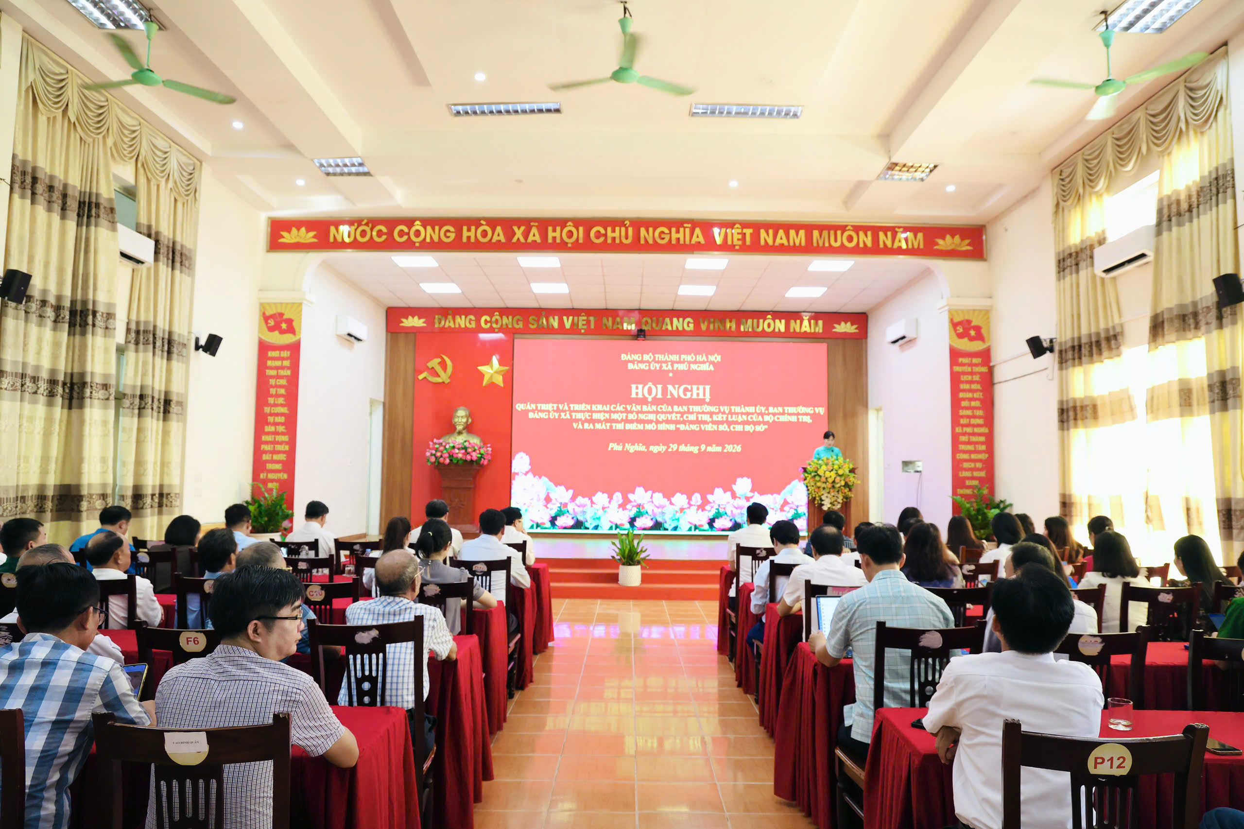 Đảng ủy xã Phú Nghĩa quán triệt, triển khai các nghị quyết, chỉ thị, kết luận của Bộ Chính trị
