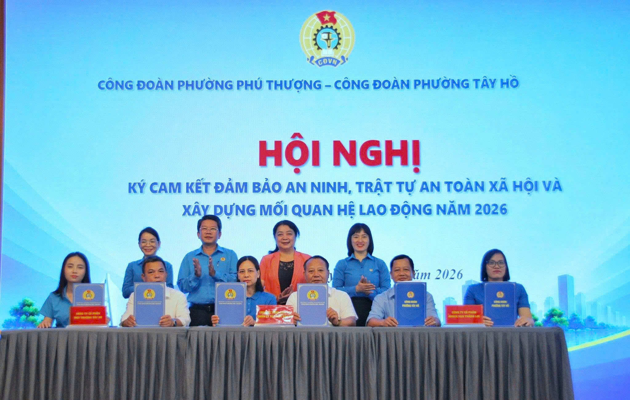 Phường Phú Thượng tăng cường các hoạt động phối hợp, đổi mới phương thức hoạt động Công đoàn trong tình hình mới