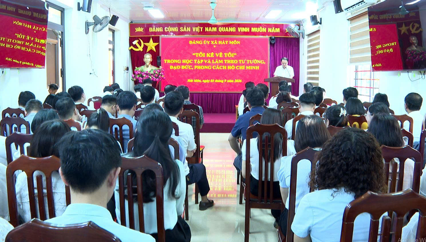 Xã Hát Môn tăng tốc từ tháng 9, quyết liệt hoàn thành các mục tiêu phát triển năm 2026