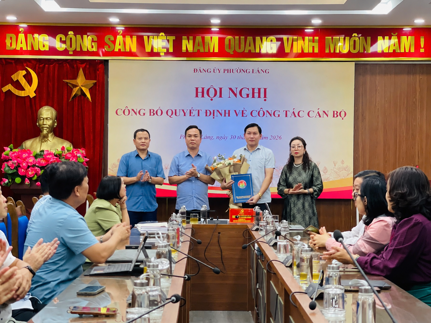 Phường Láng điều động cán bộ phụ trách công tác dân vận