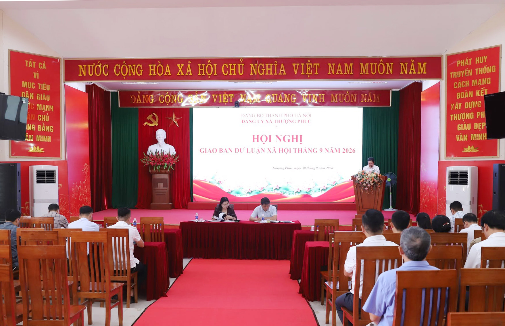 Xã Thượng Phúc tập trung nắm bắt dư luận từ những vấn đề dân sinh ở cơ sở
