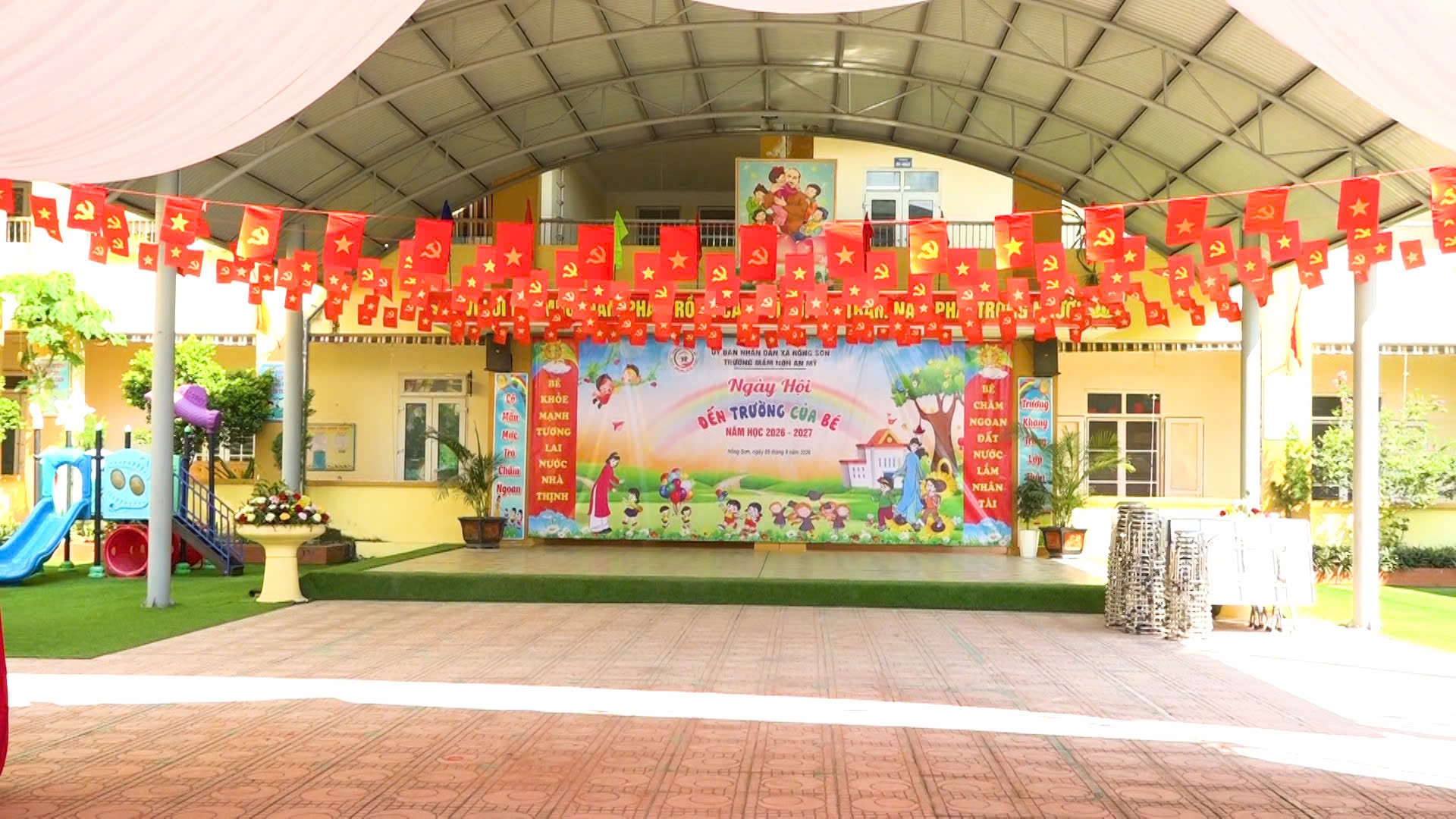 Xã Hồng Sơn sẵn sàng năm học mới, tạo đột phá từ lớp 9 chất lượng tài năng