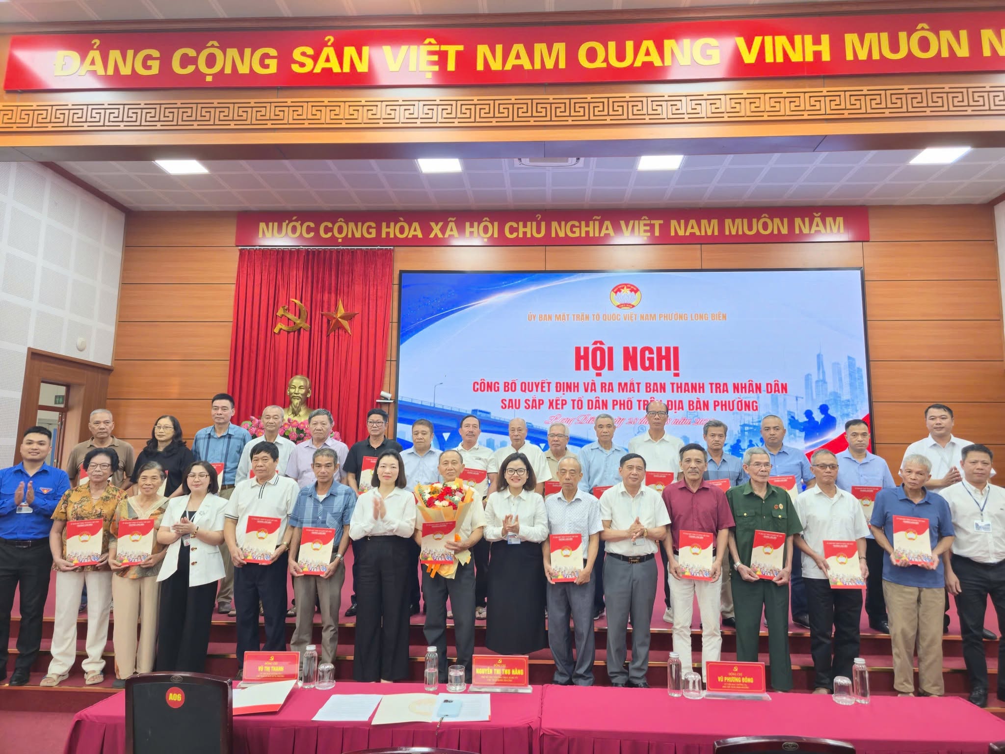 Phường Long Biên kiện toàn Ban Thanh tra nhân dân, tăng cường giám sát từ cơ sở