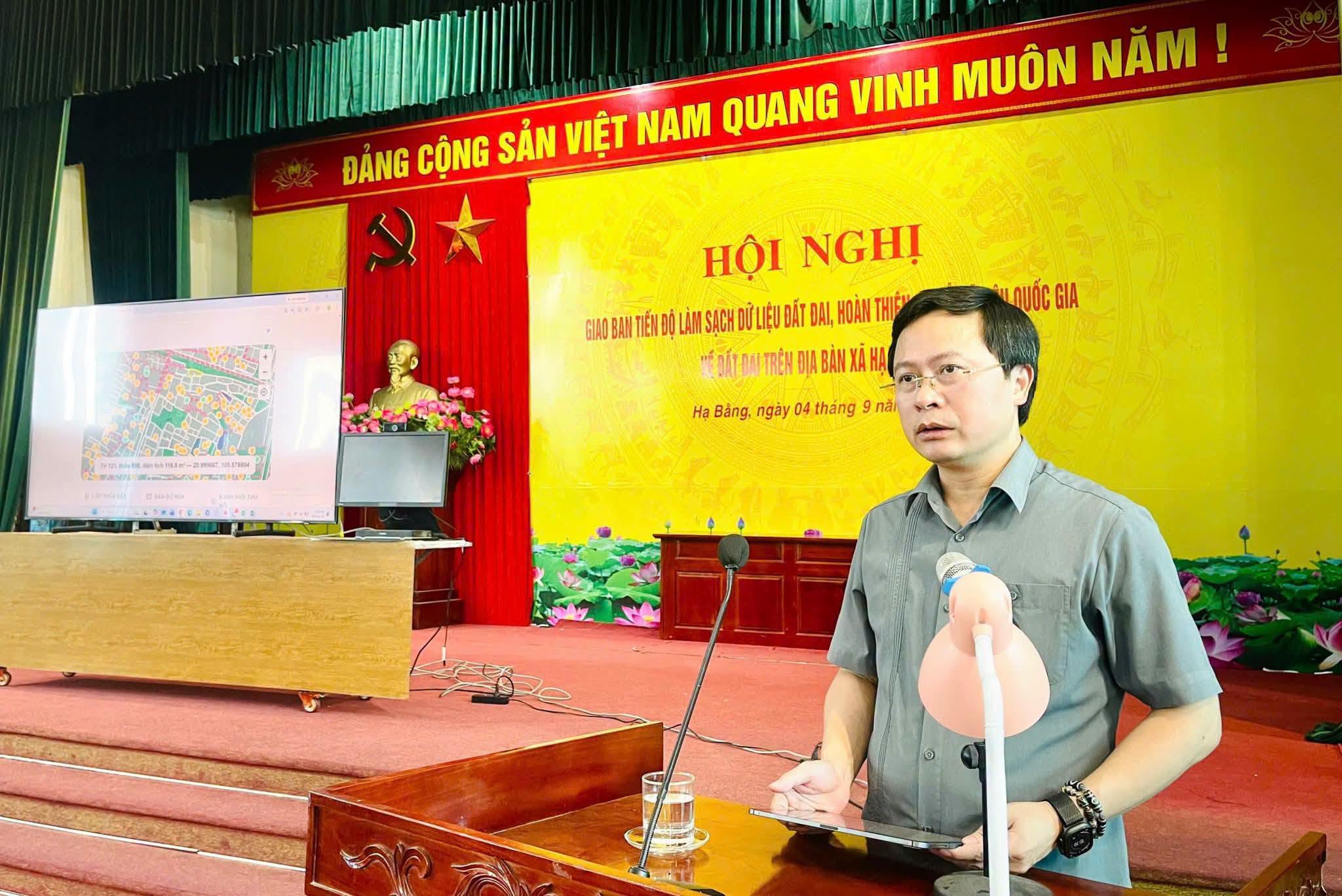 Xã Hạ Bằng tăng tốc làm sạch dữ liệu hơn 73.000 thửa đất
