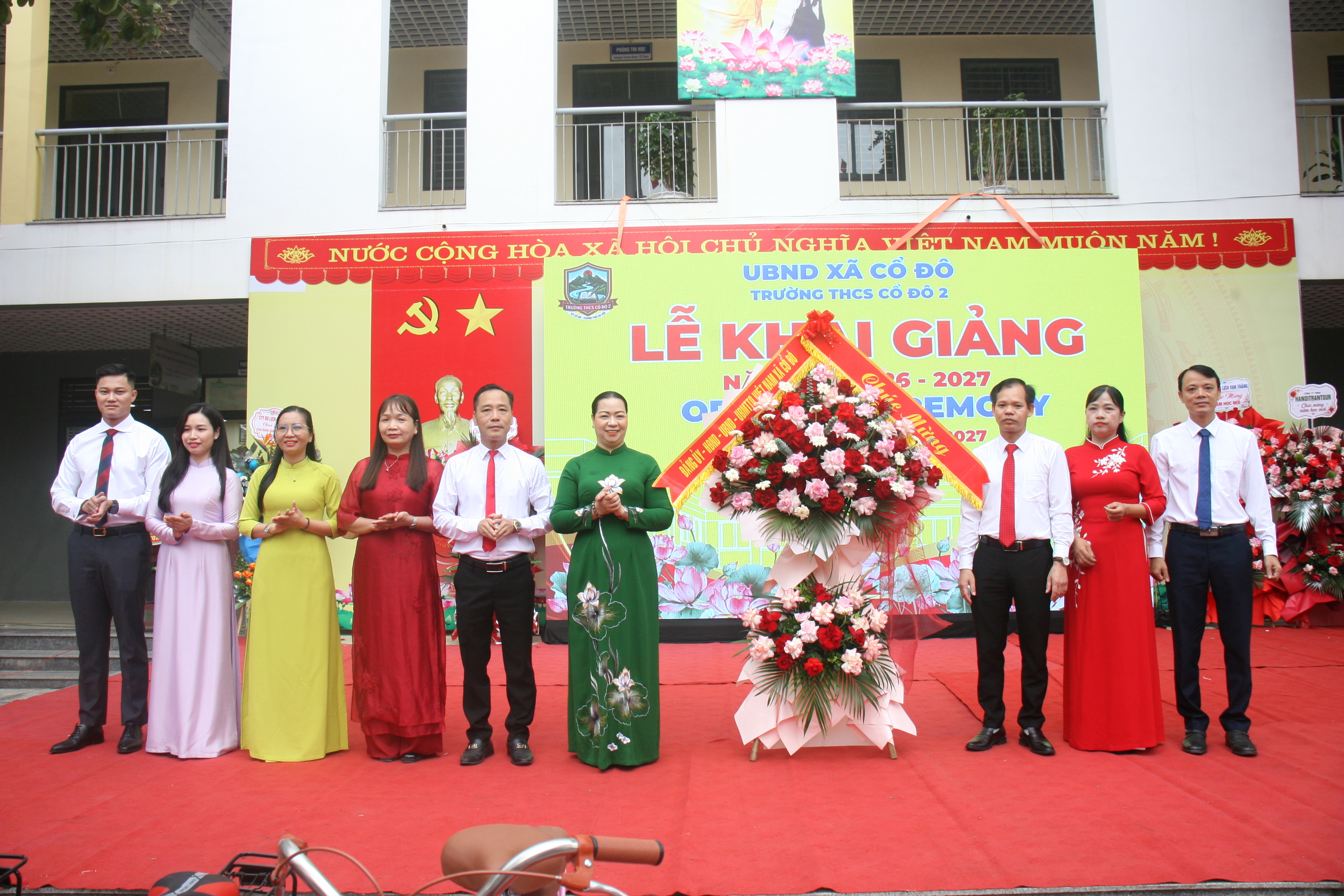 Xã Cổ Đô bước vào năm học mới với khí thế mới, quyết tâm mới, kỳ vọng mới