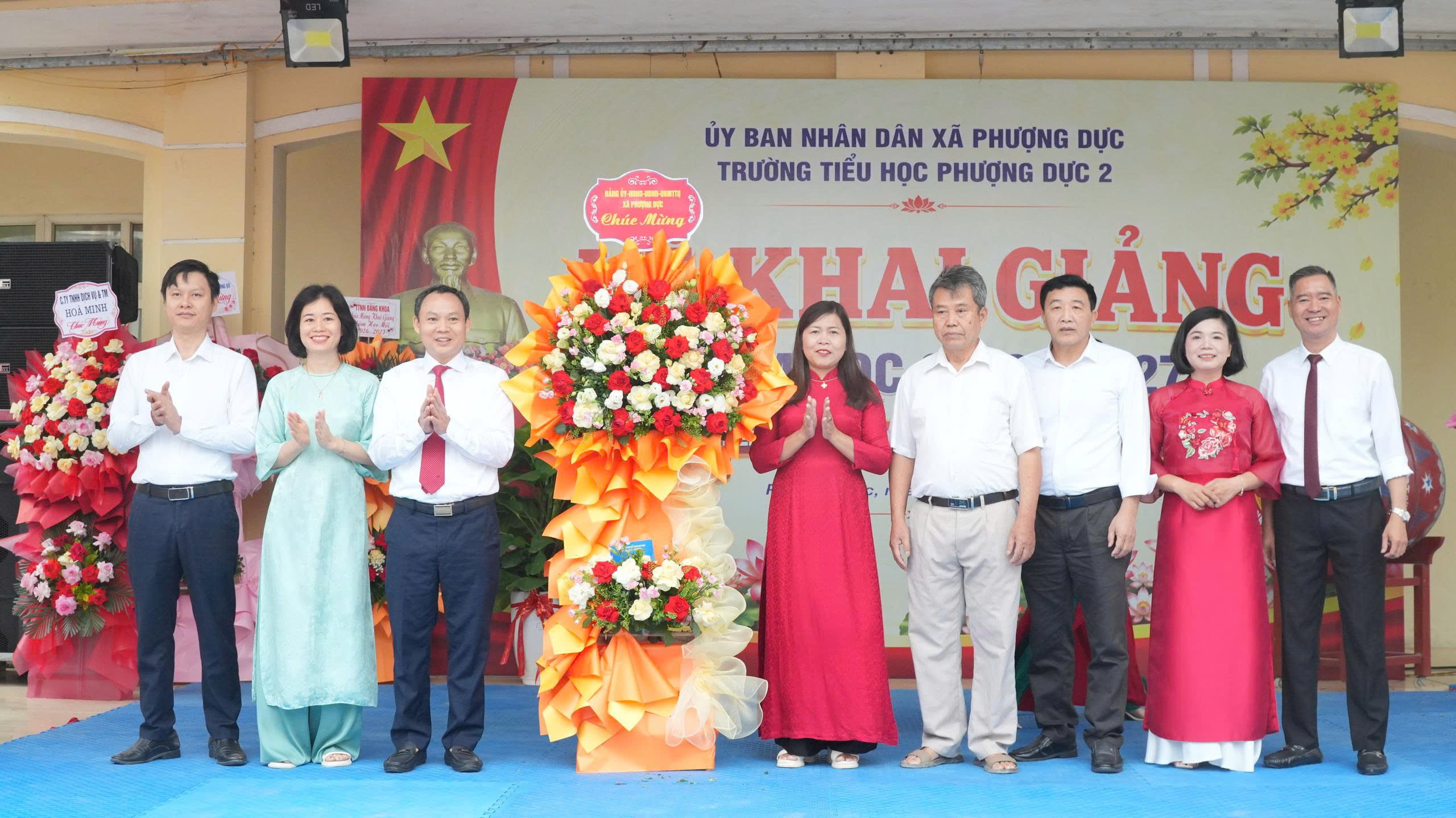 Xã Phượng Dực rộn ràng ngày hội đến trường, bước vào năm học mới với quyết tâm đổi mới
