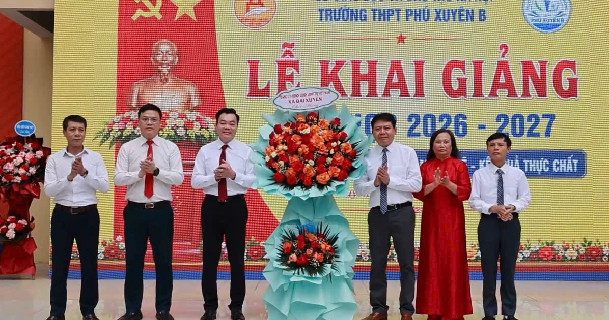 Xã Đại Xuyên tạo đà đổi mới giáo dục từ năm học đầu tiên sau kiện toàn trường lớp