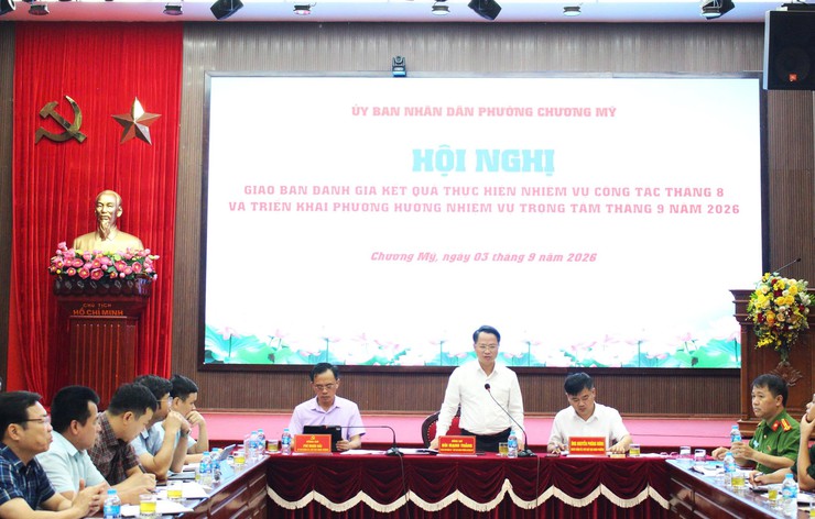 Phường Chương Mỹ siết tiến độ, tập trung xử lý điểm nghẽn từ đất đai đến phòng cháy, chữa cháy