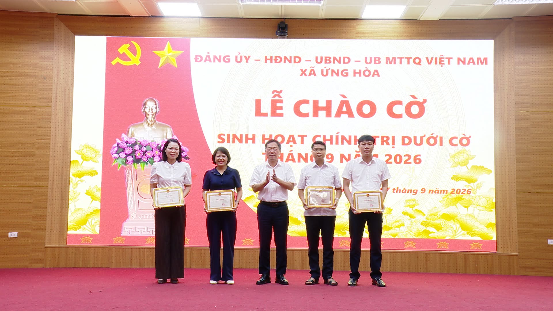 Xã Ứng Hòa tăng tốc đầu tư công, cải cách hành chính và xử lý vi phạm đất đai