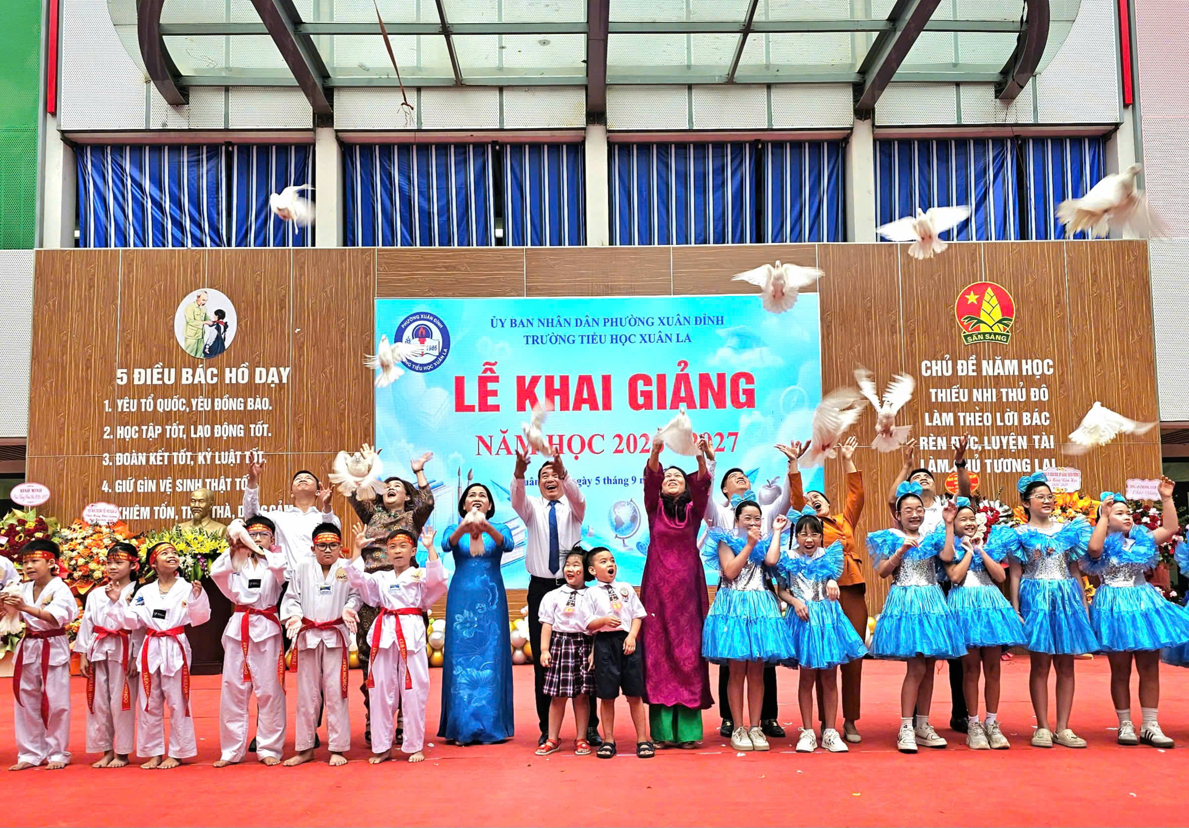 Phường Xuân Đỉnh: Gần 10.000 học sinh bước vào năm học đầu tiên sau sắp xếp trường học