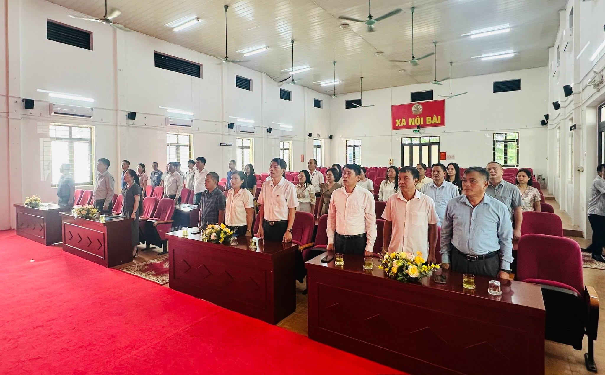 Xã Nội Bài tập trung giải phóng mặt bằng, siết chặt kỷ cương và nâng cao chất lượng thực thi nhiệm vụ