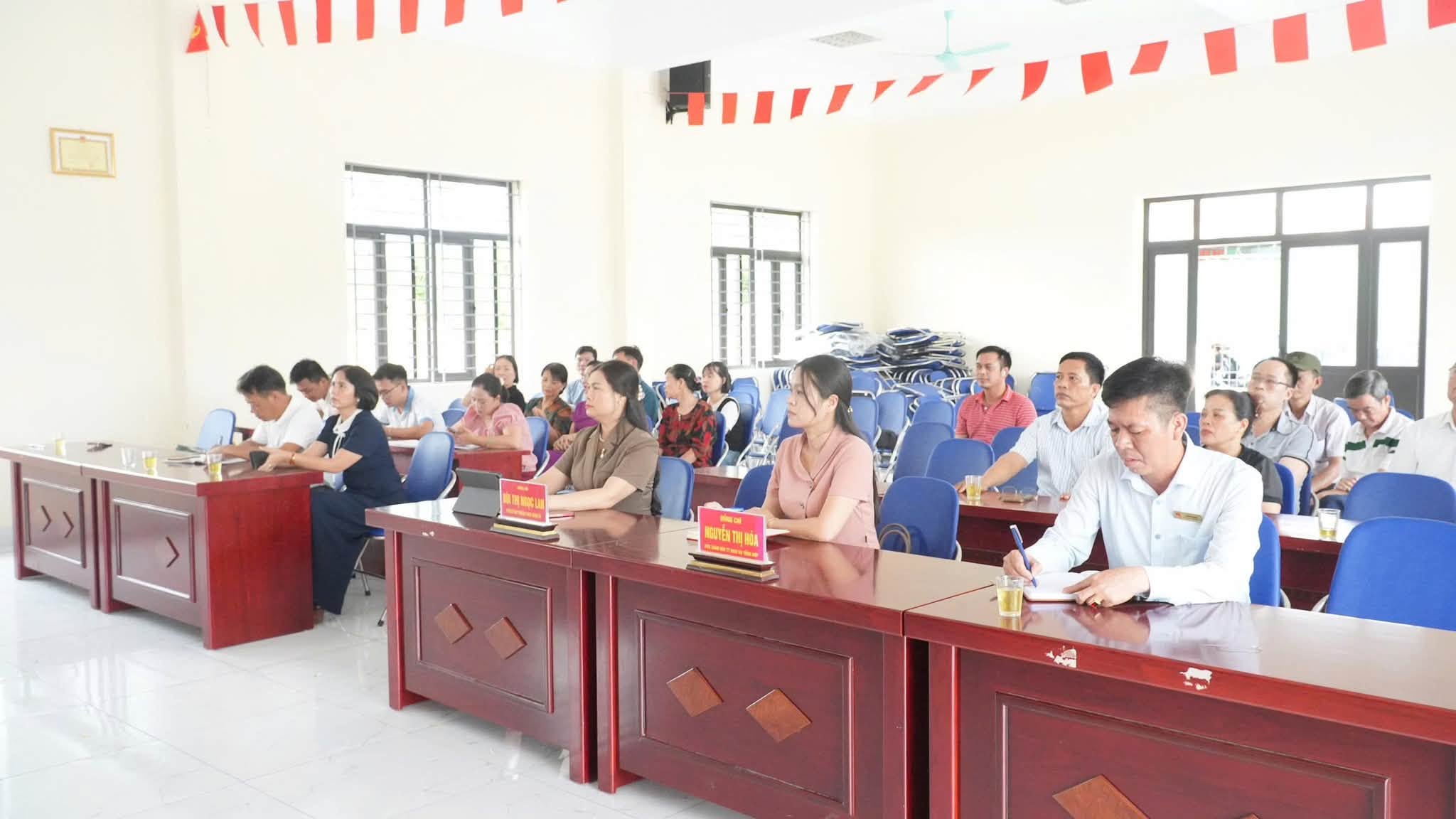 Xã Phượng Dực nâng chất lượng sinh hoạt Chi bộ thôn Hòa Mỹ, tập trung nhiệm vụ từ cơ sở