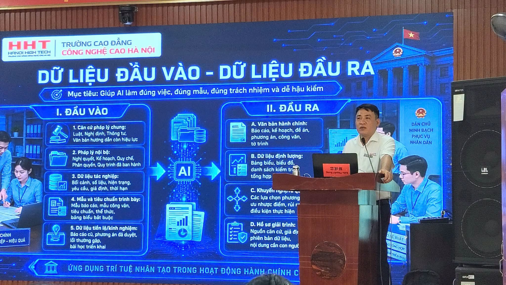 Xã Đoài Phương đưa trí tuệ nhân tạo vào công việc, nâng năng lực số cho gần 200 cán bộ