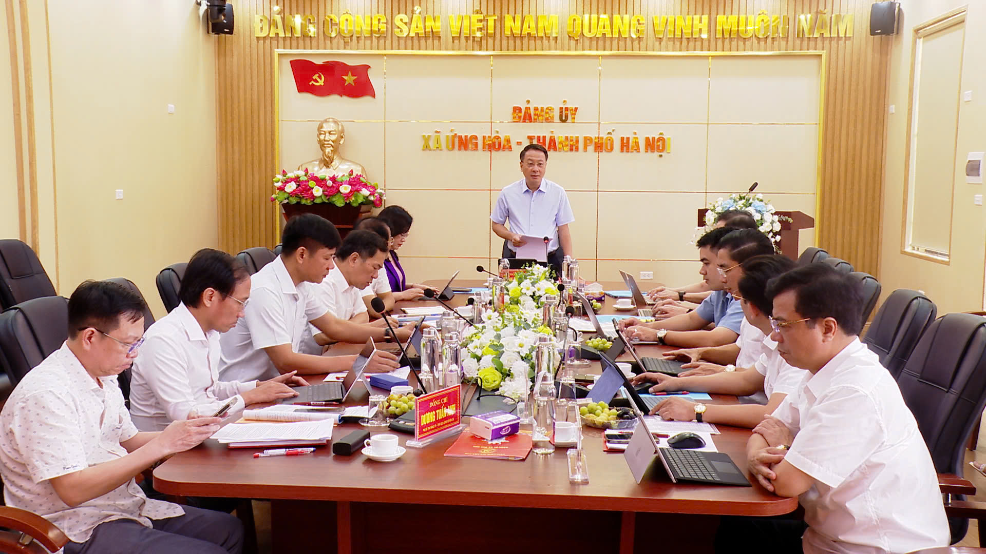 Chủ nhiệm Uỷ ban Kiểm tra Thành uỷ Trần Đình Cảnh: Phát huy lợi thế từng địa phương, tạo động lực phát triển bền vững