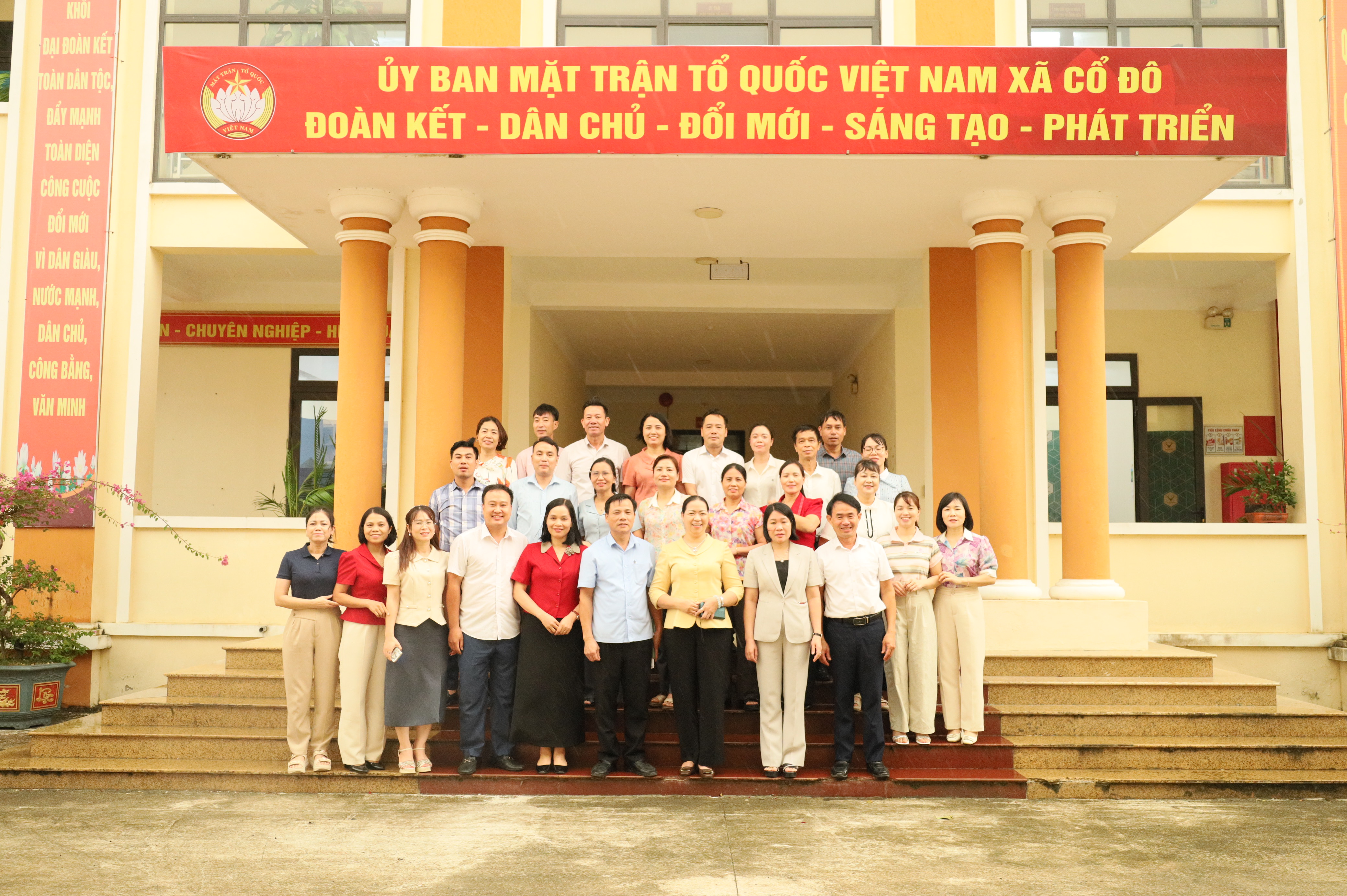 Xã Cổ Đô đưa hoạt động Mặt trận về sát cơ sở, lấy kết quả thực chất làm thước đo