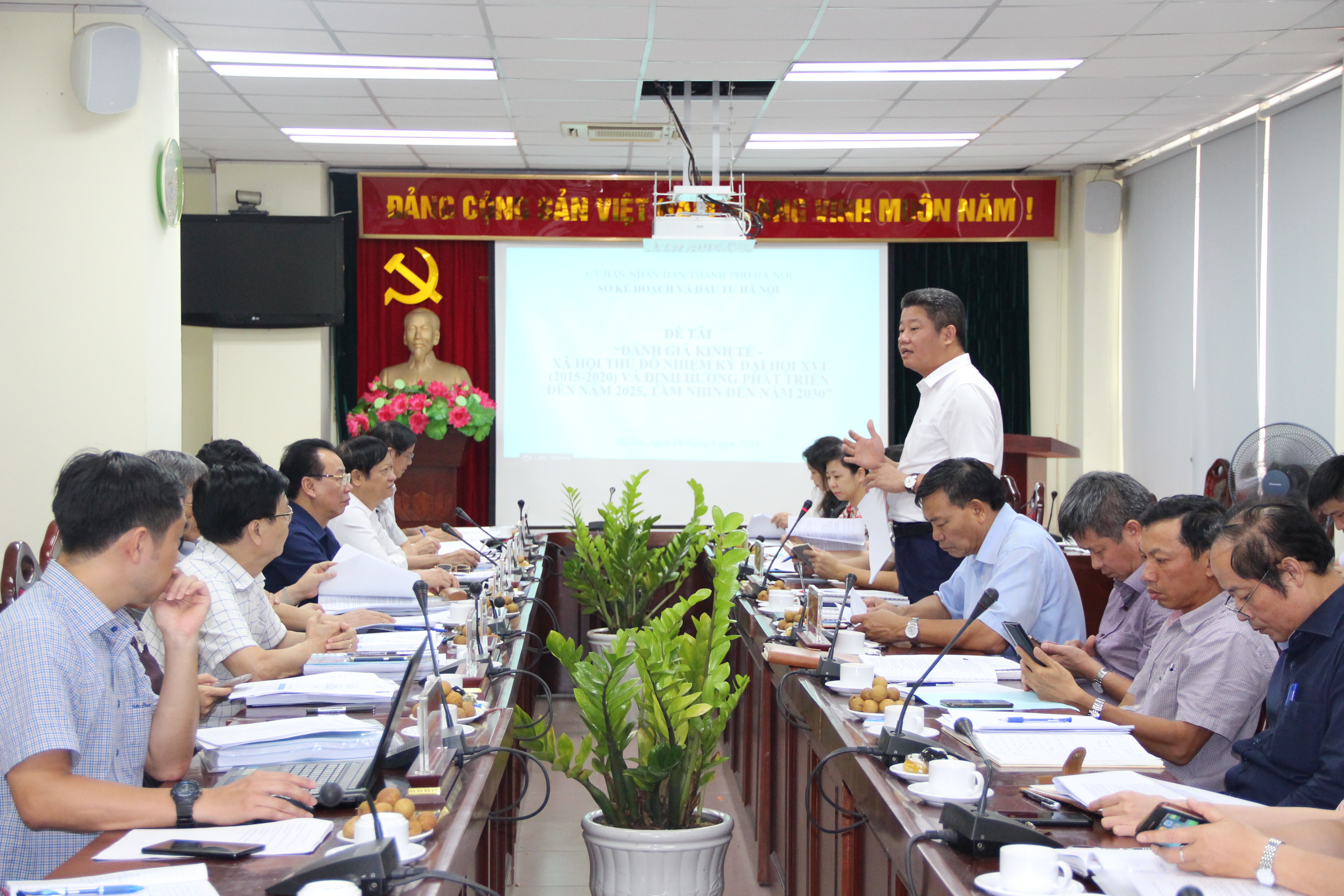 Quang cảnh Hội nghị nghiệm thu đề tài